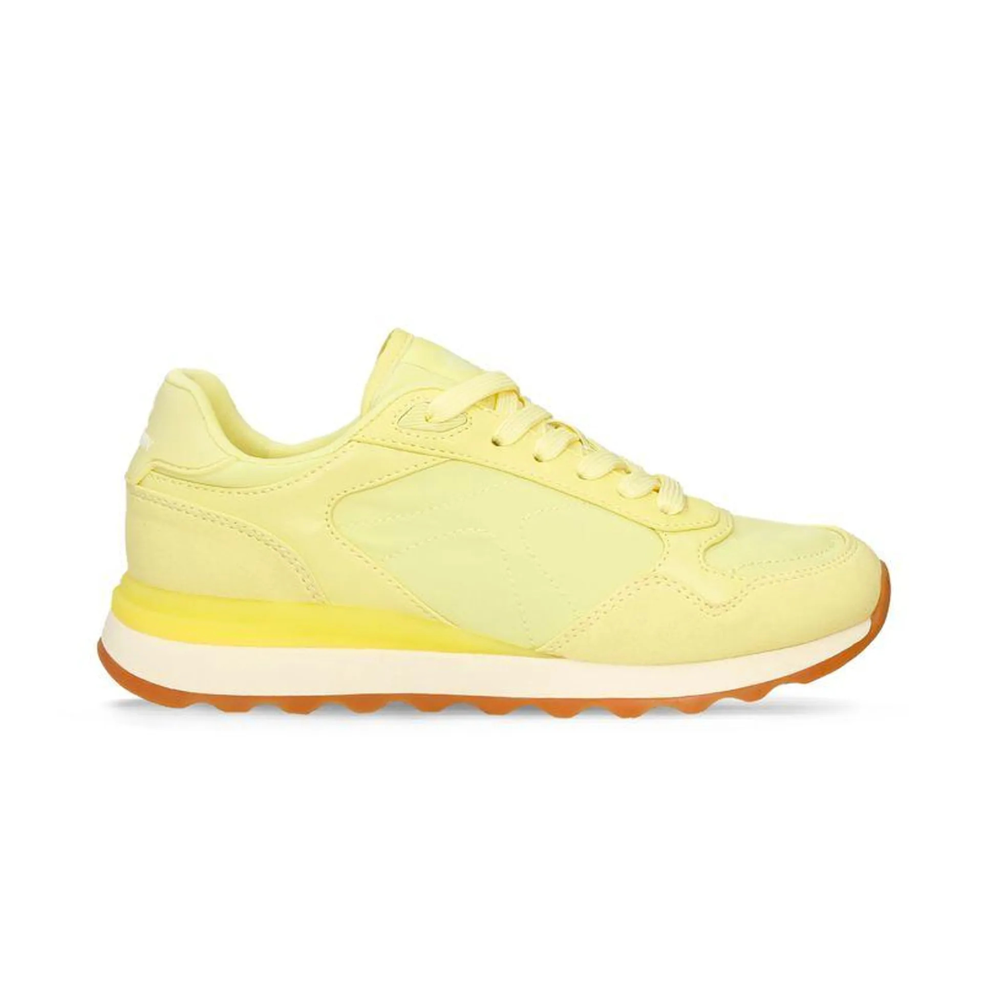 Tenis Casuales Amarillo Bata Red Label Jacinta Mujer