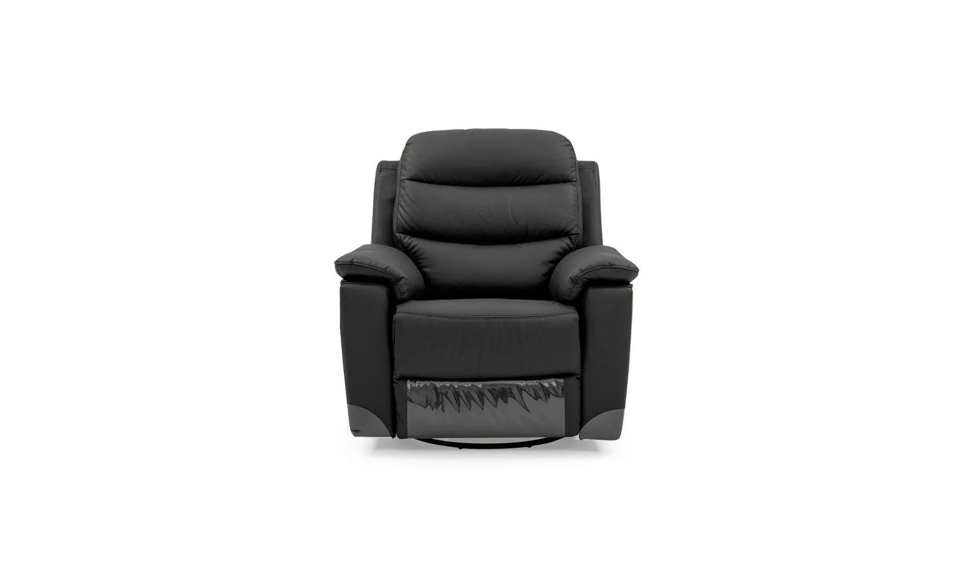 Poltrona Reclinable Manual Cuero 1204b