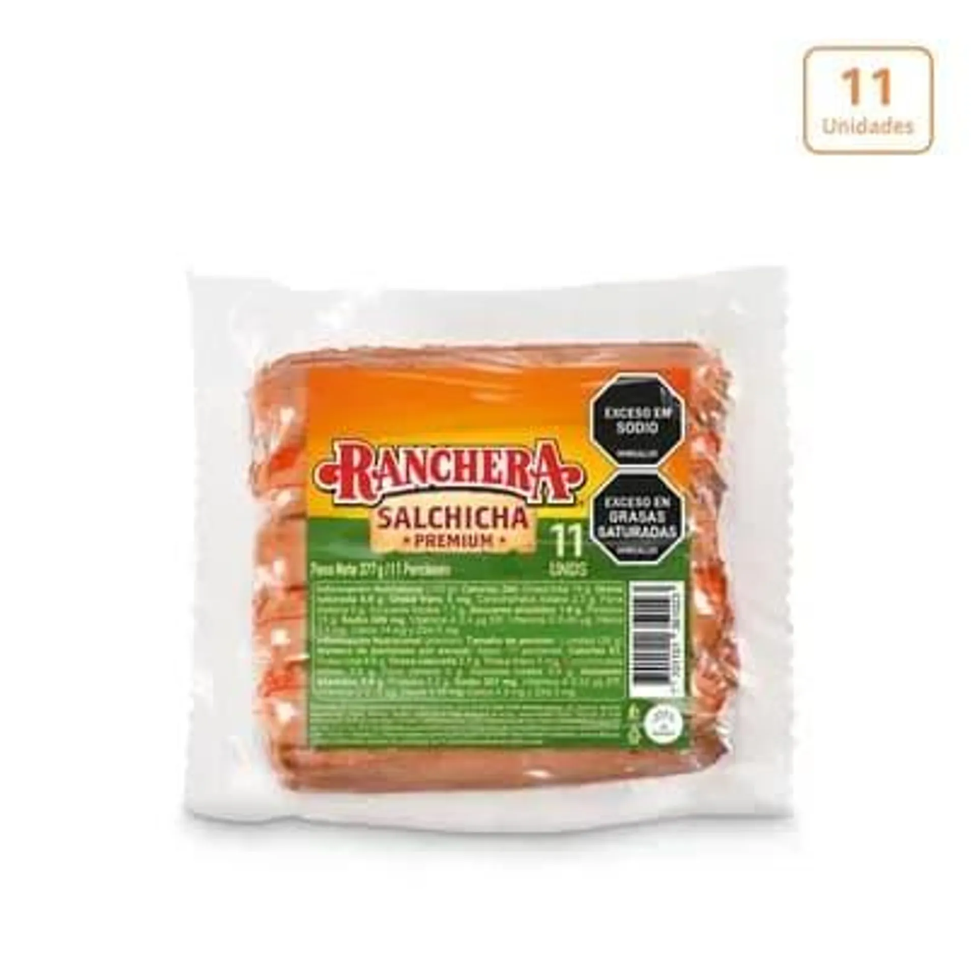 Salchicha Ranchera x 377g