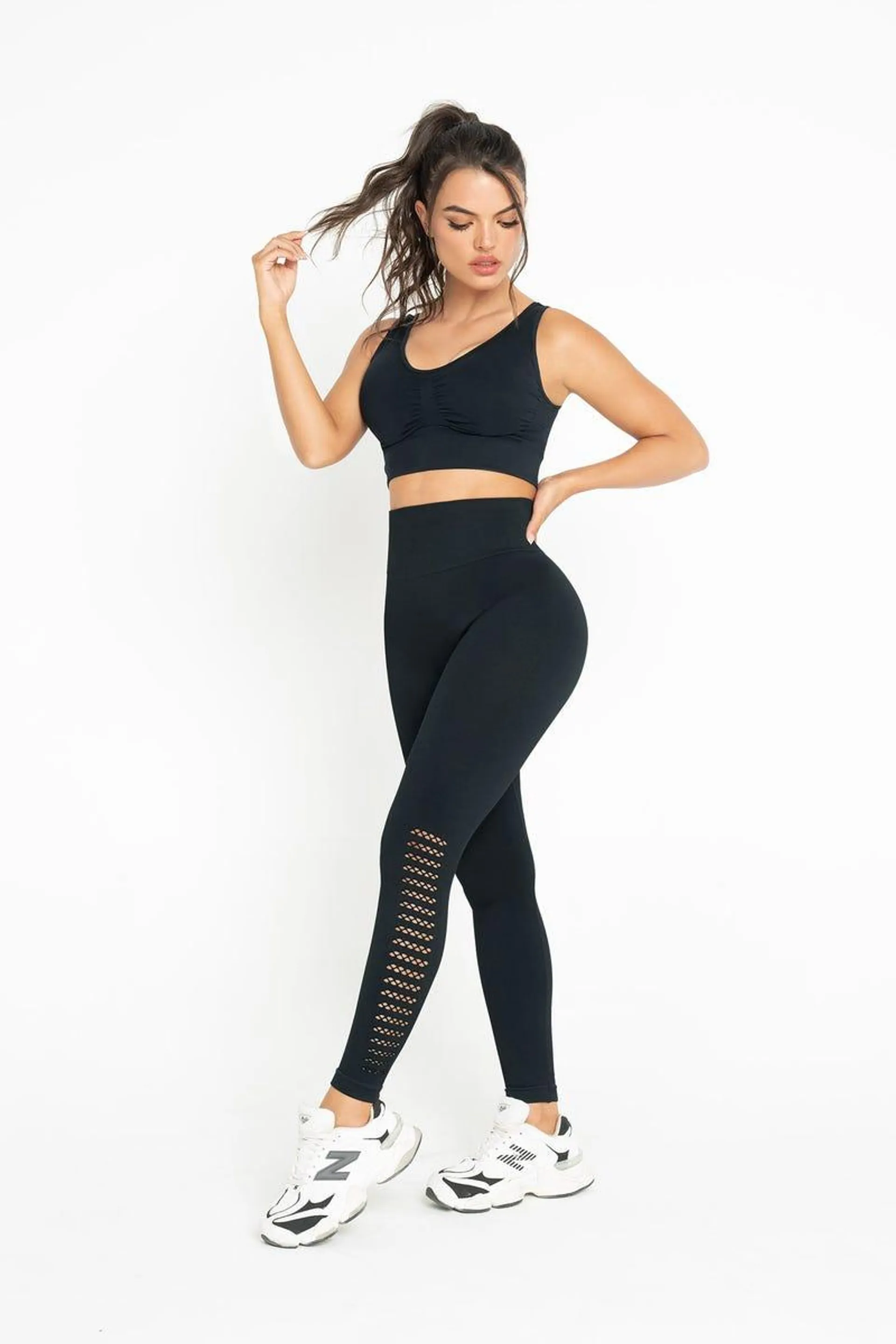 LEGGINGS LARGO Negro