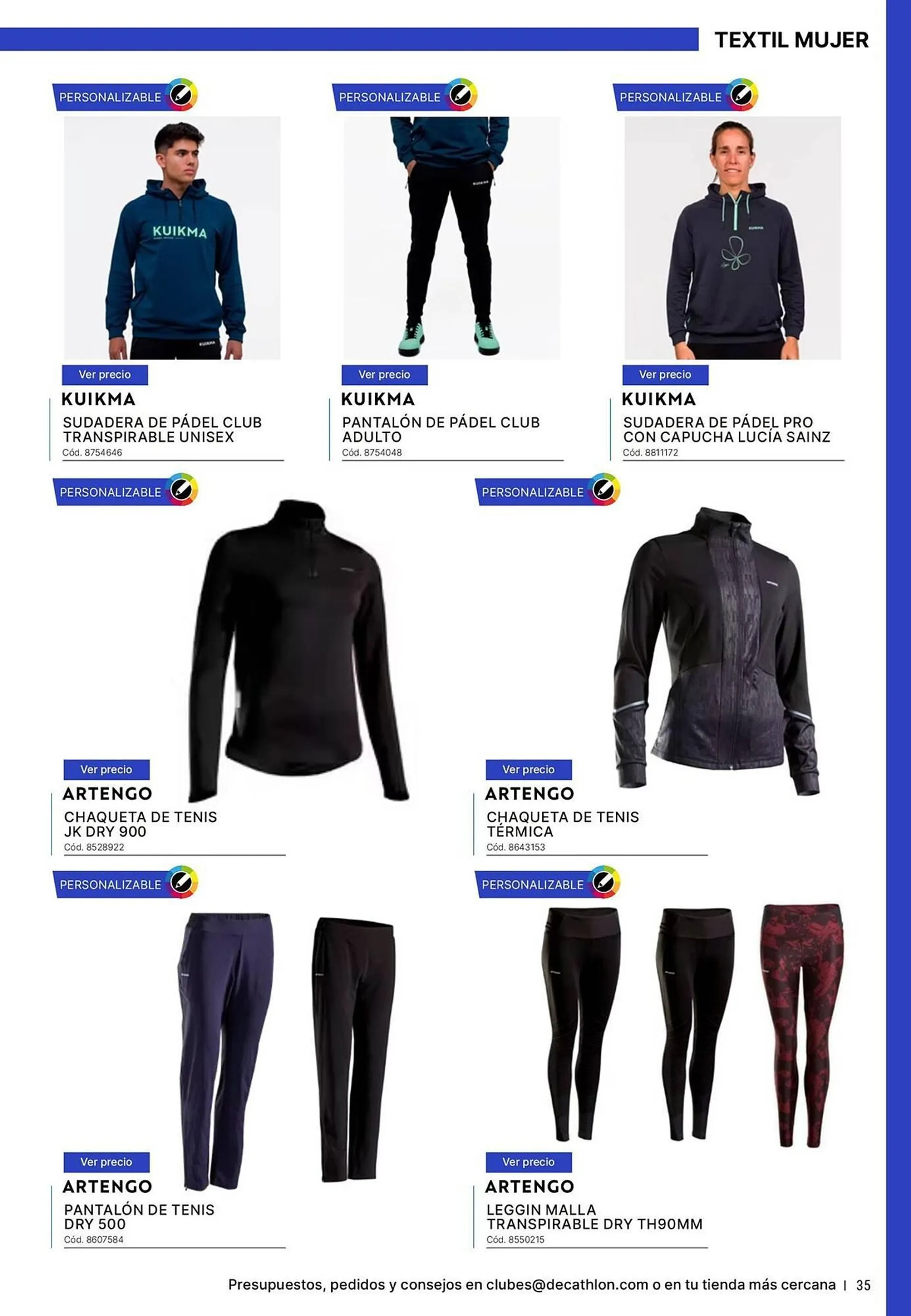 Catalogo de Catálogo Decathlon 9 de abril al 31 de diciembre 2025 - Pag 35