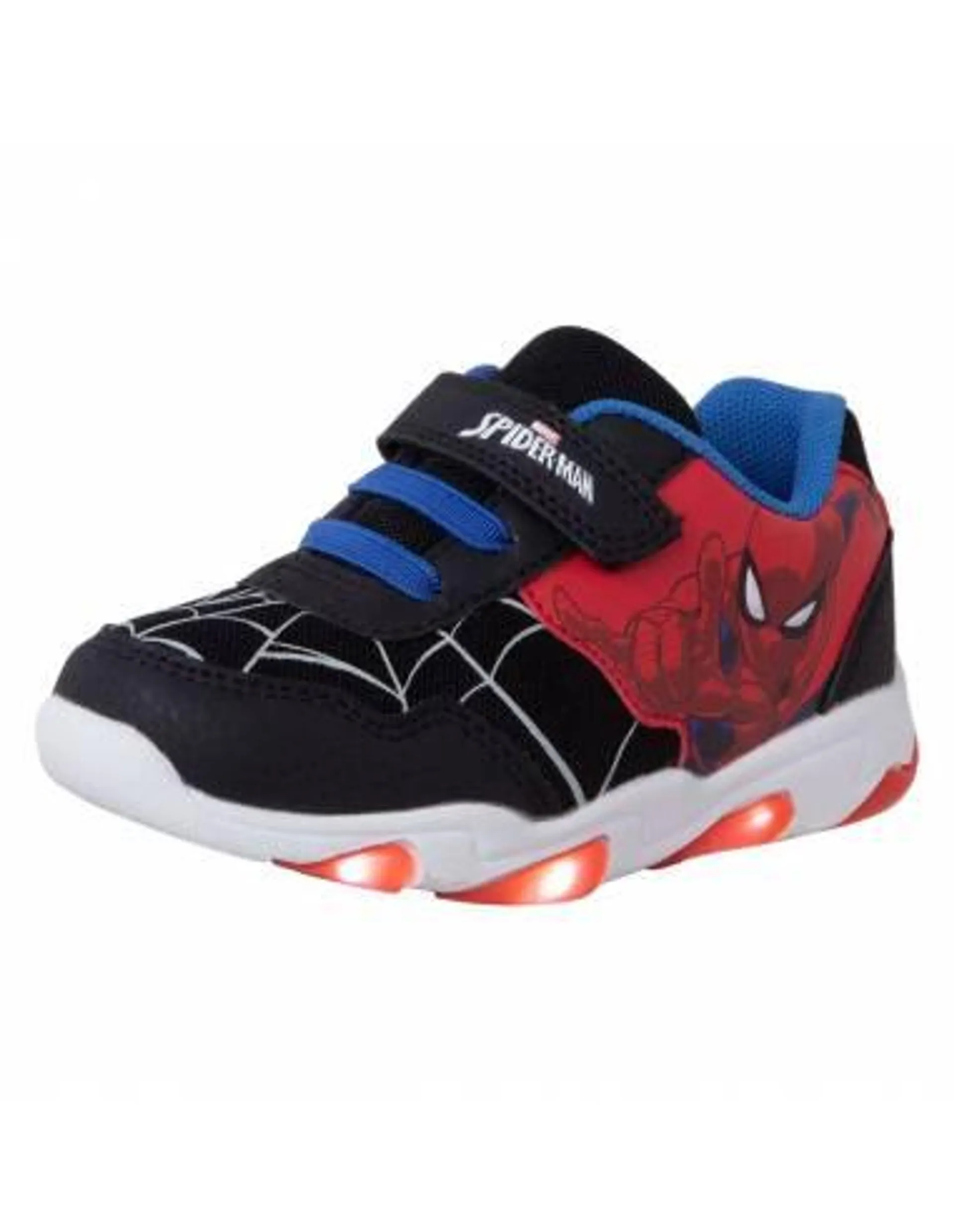 Zapatos deportivos con diseño Spiderman para niño pequeño