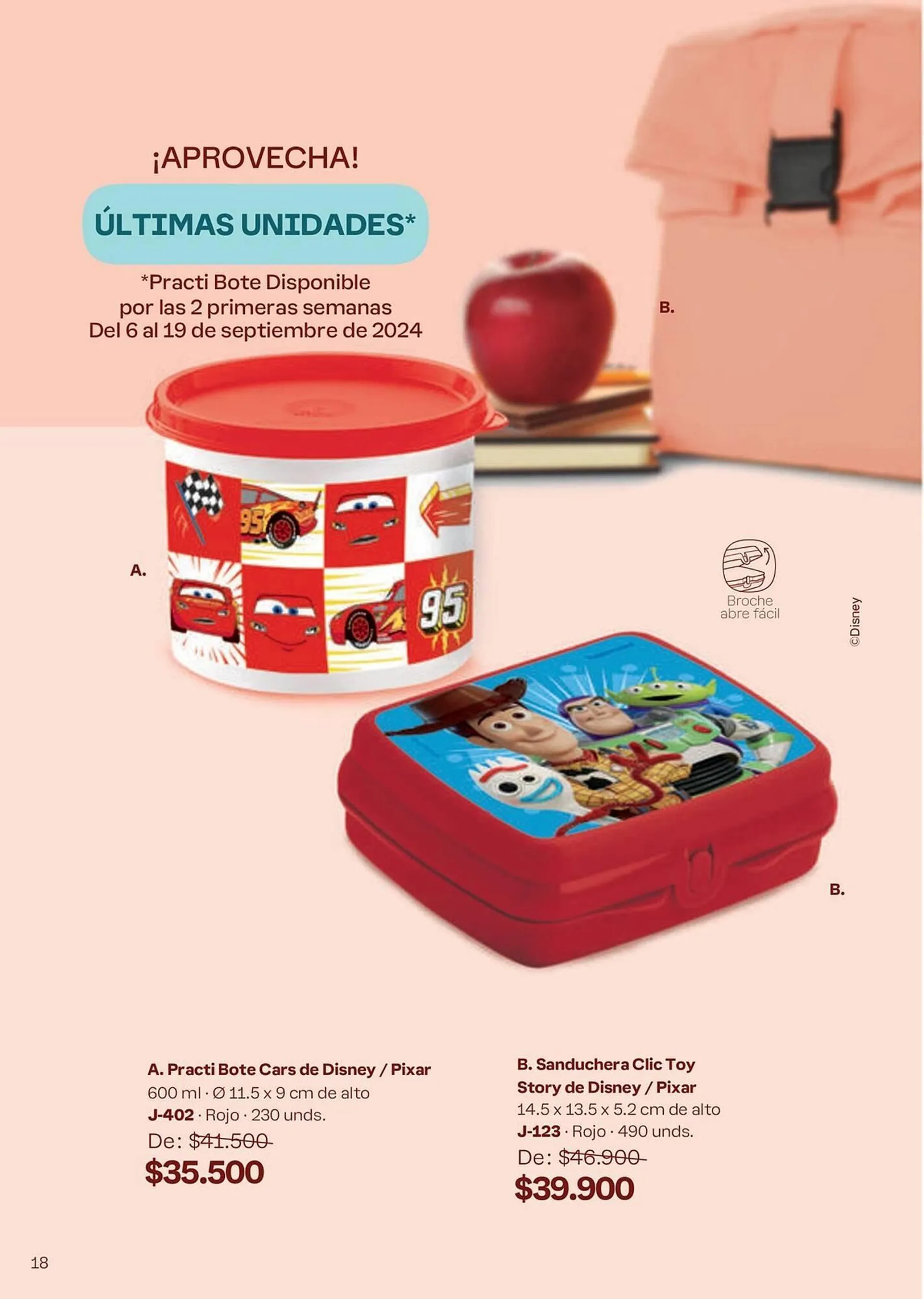 Catalogo de Catálogo Tupperware 6 de septiembre al 3 de octubre 2024 - Pag 18