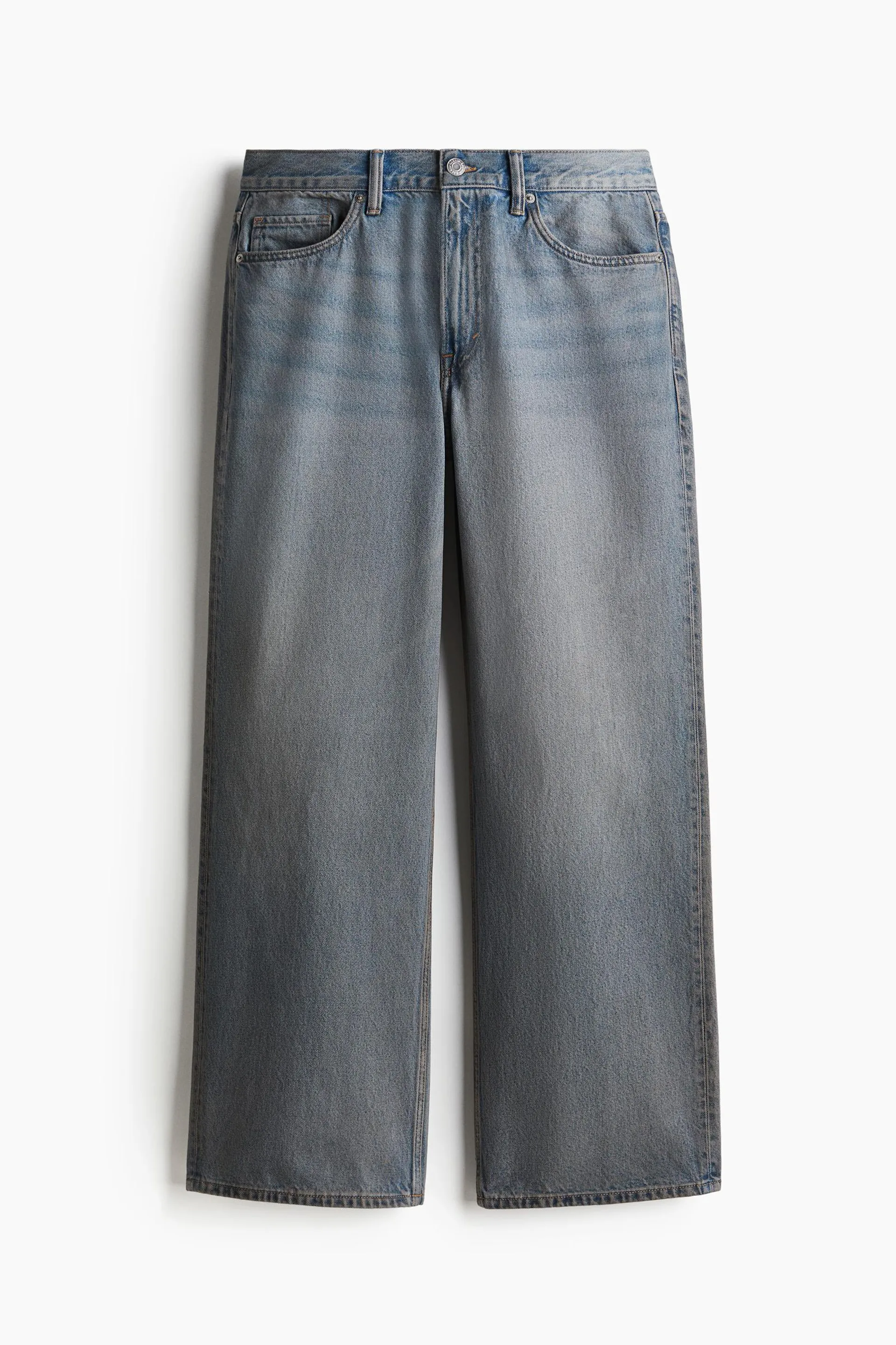 Loose Straight High Jeans