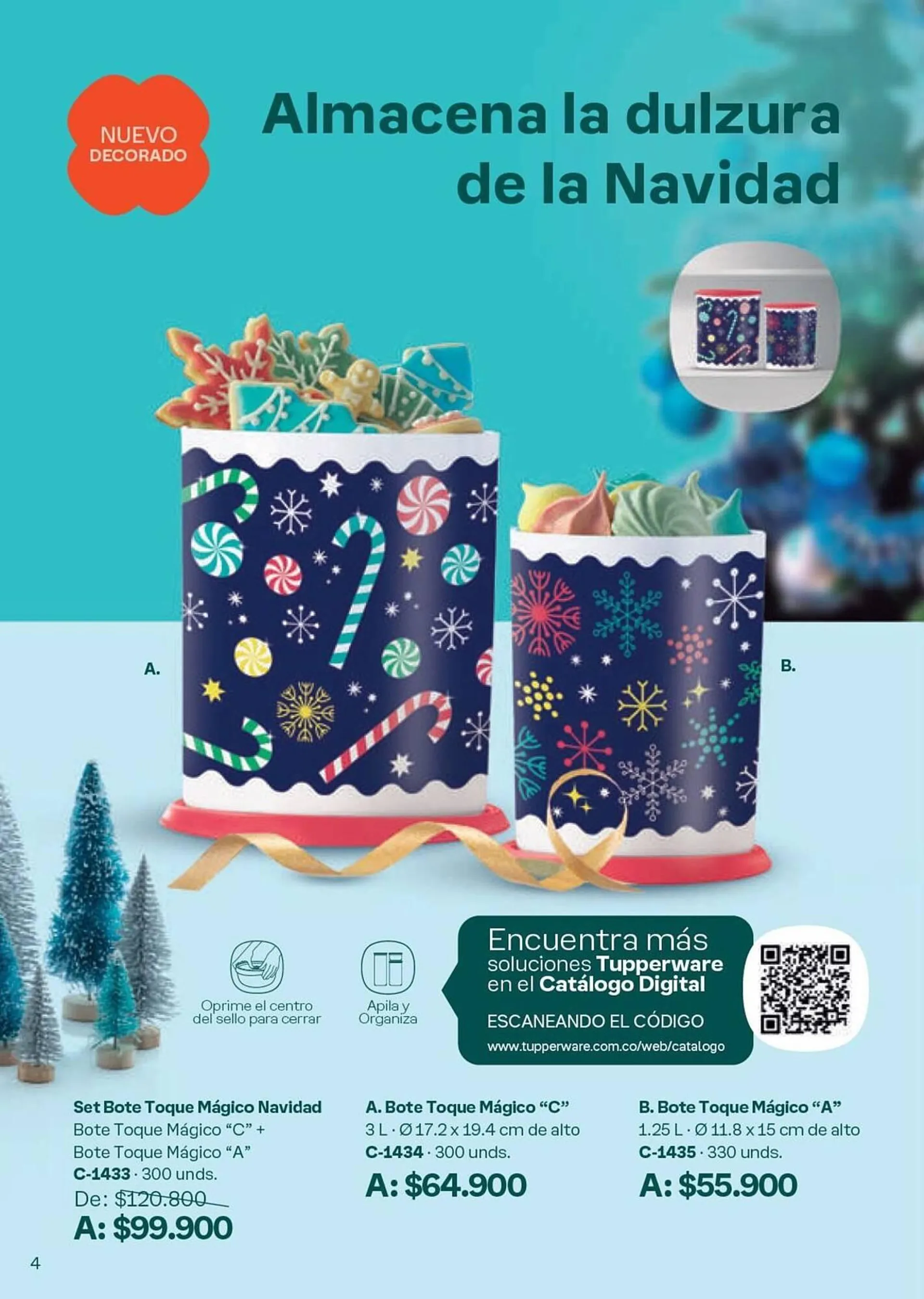 Catalogo de Catálogo Tupperware 19 de noviembre al 31 de diciembre 2024 - Pag 4