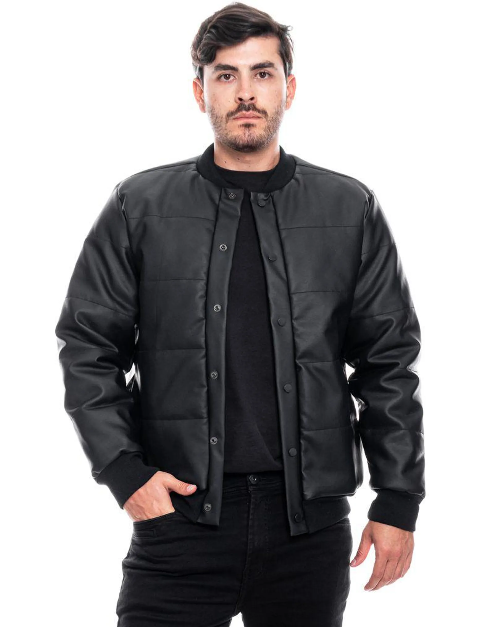 Bomber Jacket Abullonada