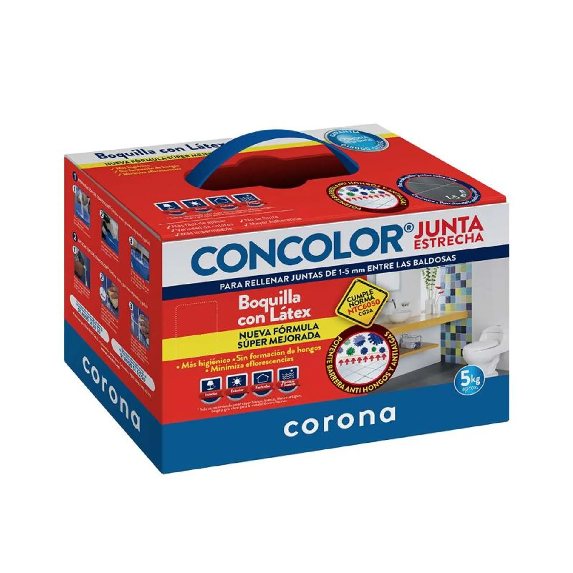 Lechada concolor latex blanco hueso x 5kg