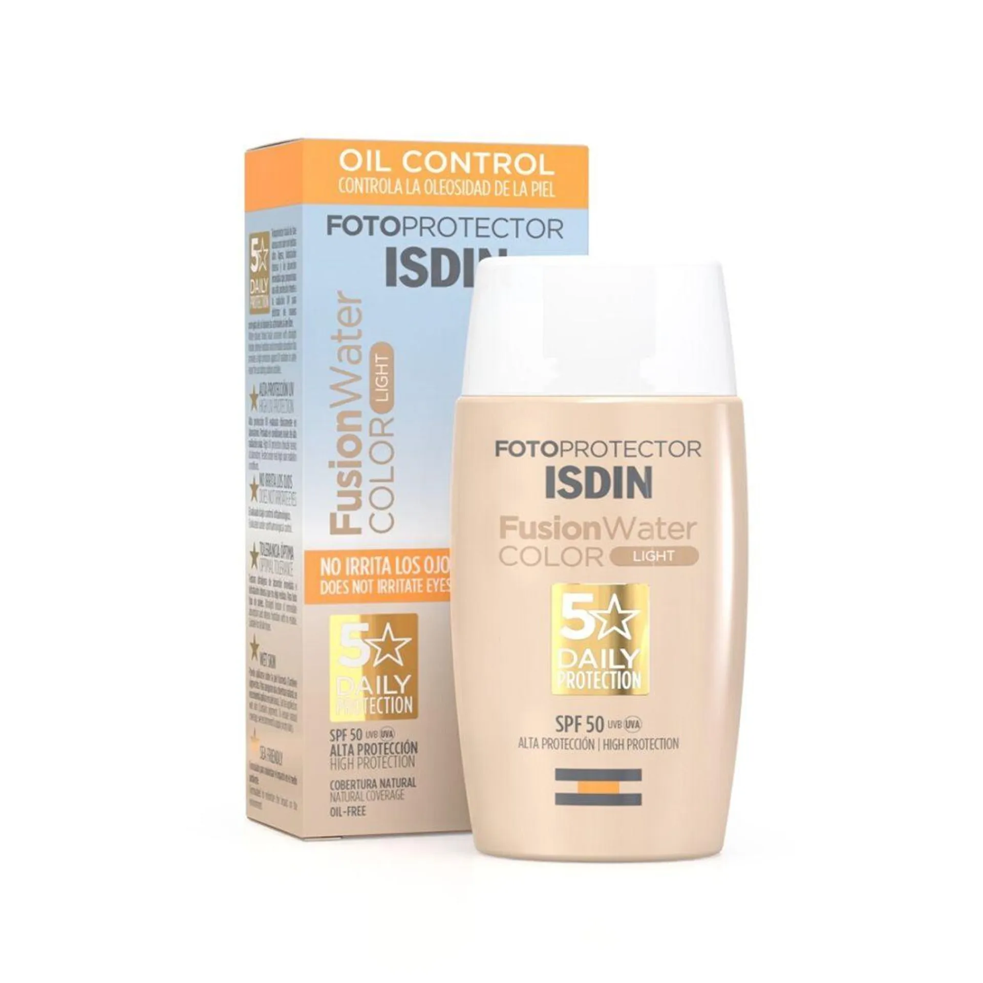 Isdin Fotoprotector Fusion Water Color Light Spf50 X 50ml