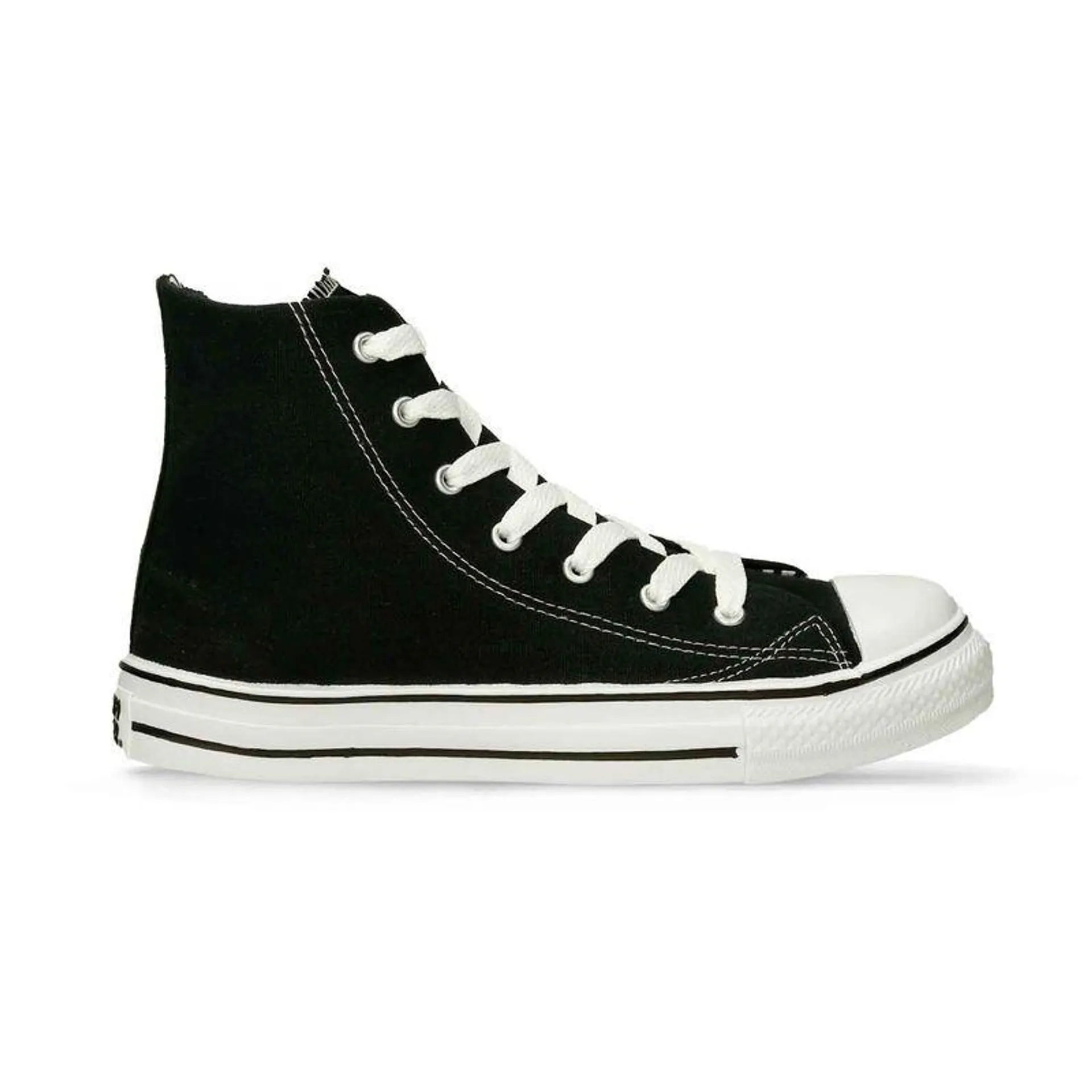 Tenis Casuales Negro North Star Gissy Ns Mujer