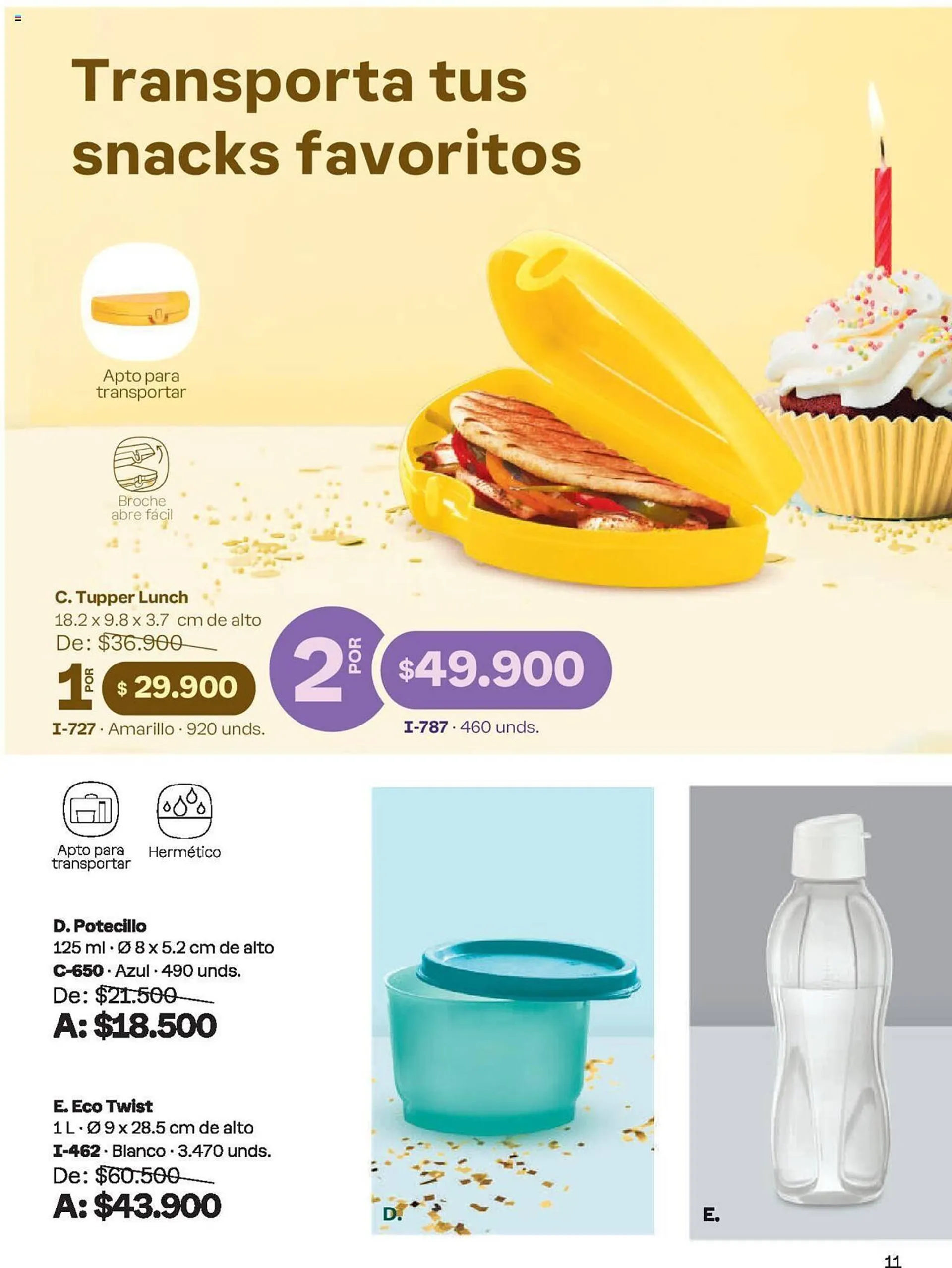 Catalogo de Catálogo Tupperware 14 de junio al 11 de julio 2024 - Pag 11