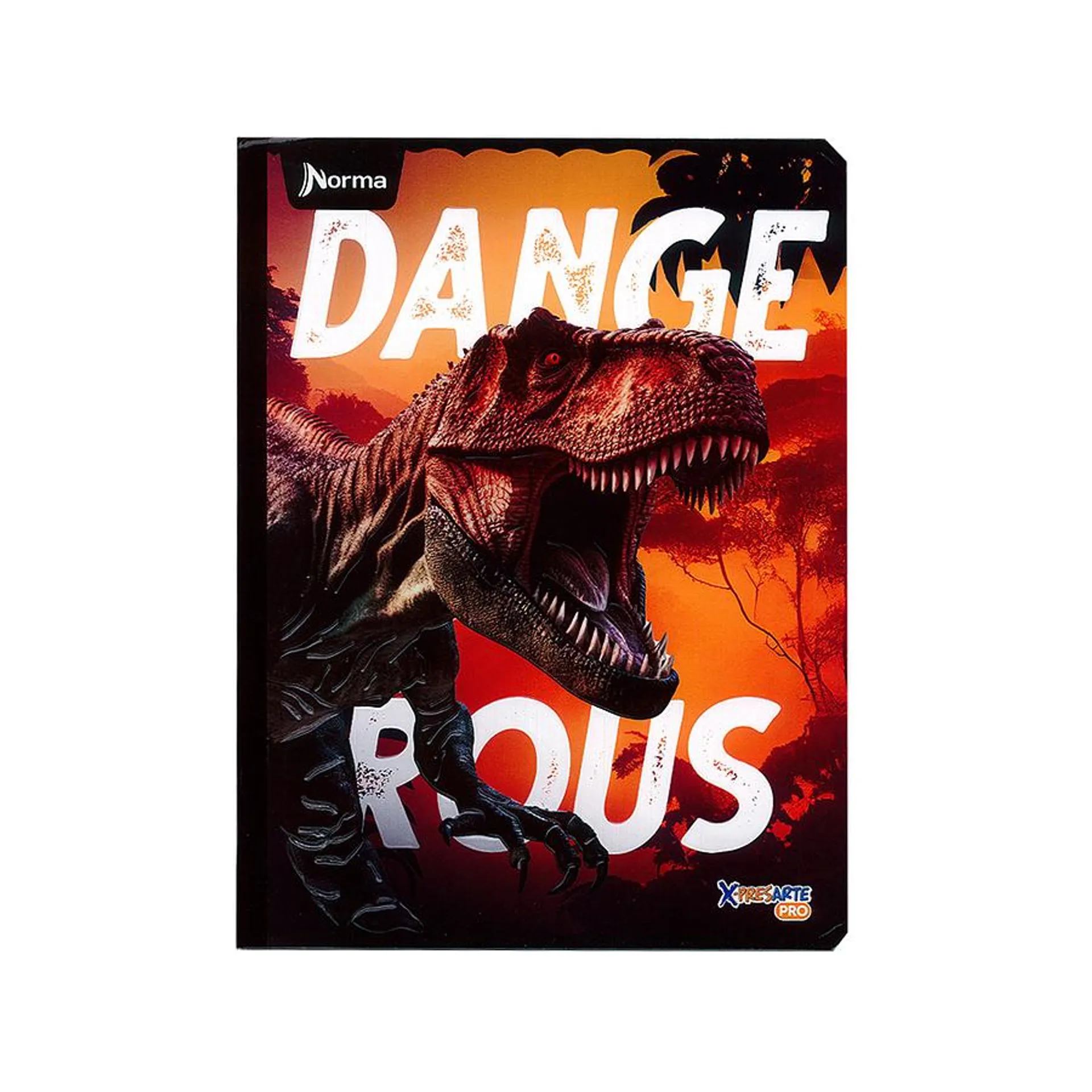 Cuaderno Cosido Dinosaurios 100 Hojas Cuadros