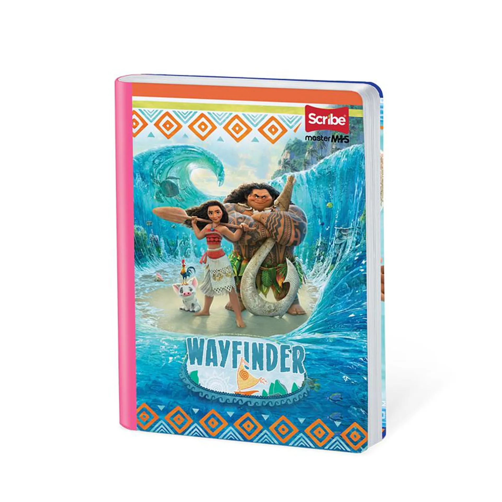 Cuaderno Cosido Moana 100 Hojas Cuadros