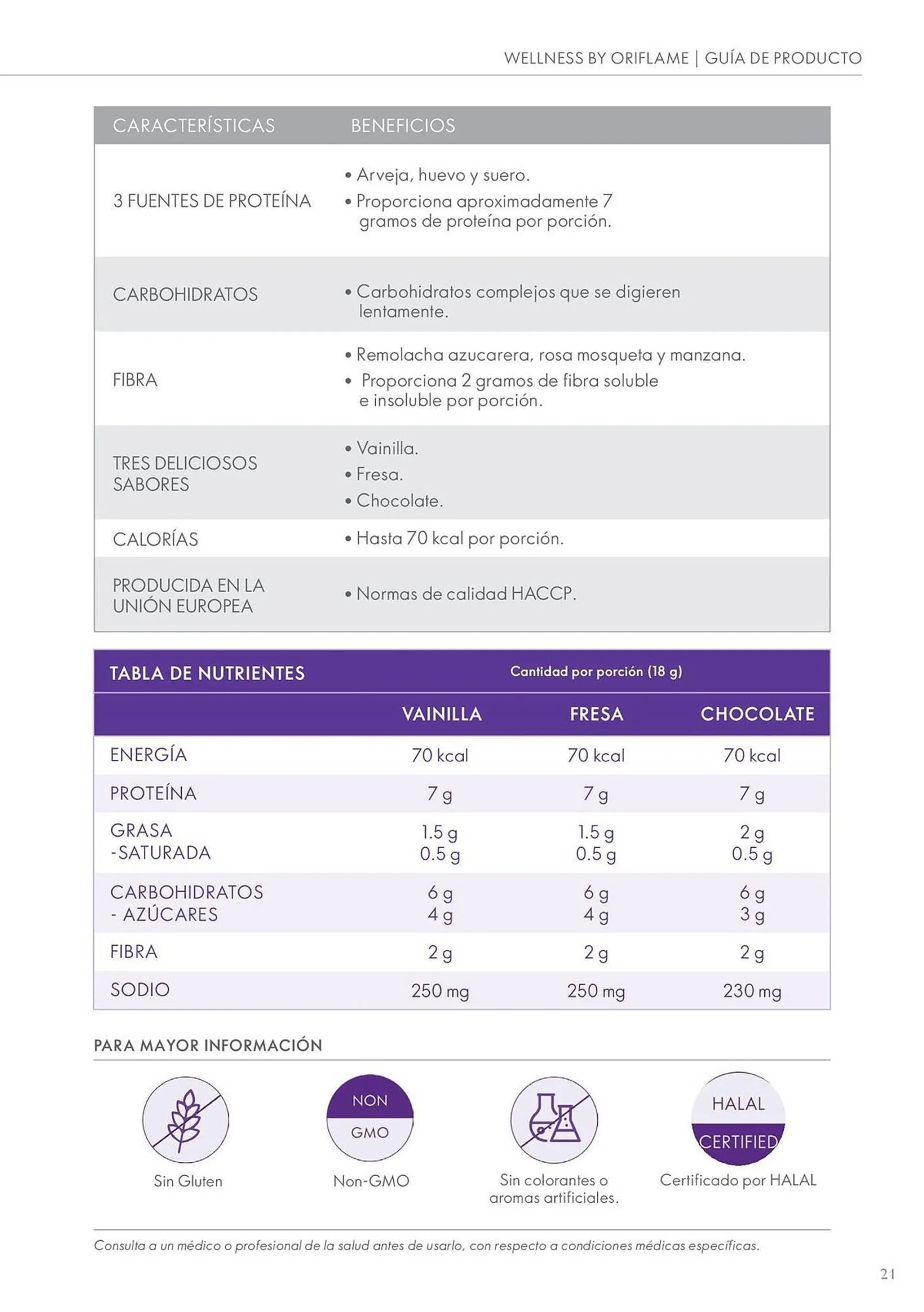 Catalogo de Catálogo Oriflame 21 de octubre al 4 de noviembre 2024 - Pag 21