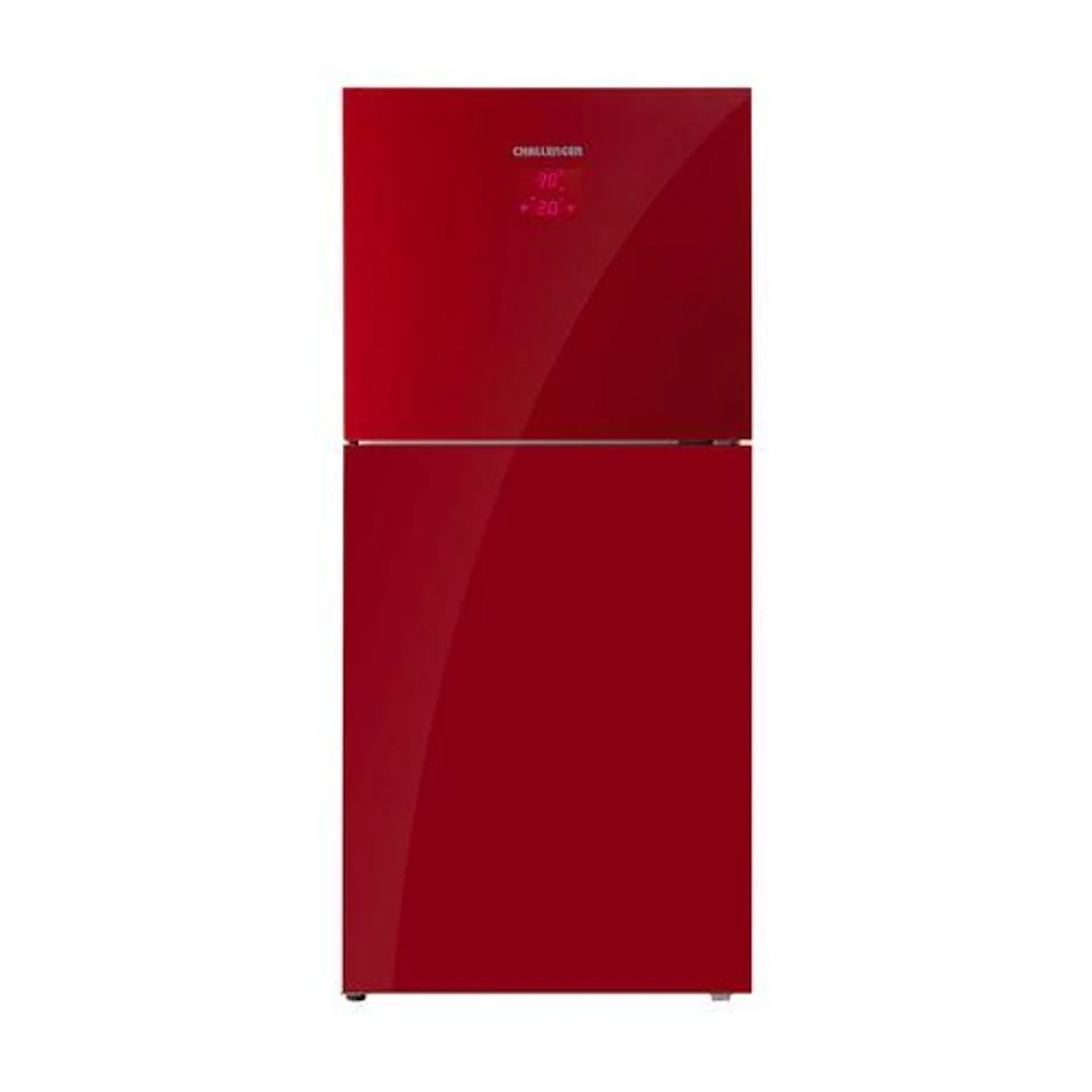 Nevera No Frost Challenger Glass con Panel Digital 360 Litros Brutos - CR 360 Red