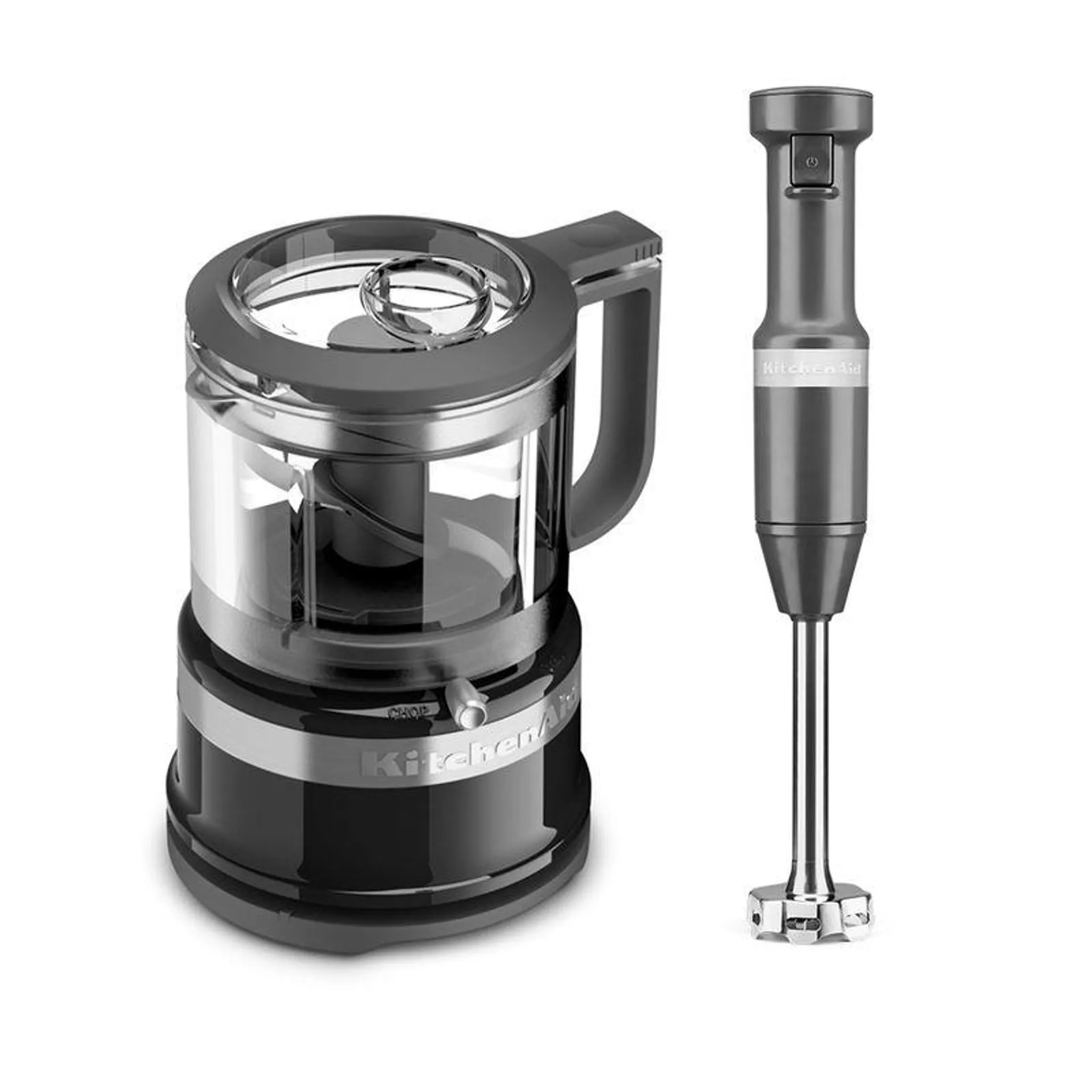 Combo Procesador KitchenAid de 3,5 Tazas y Licuadora KitchenAid de inmersión Velocidad Variable