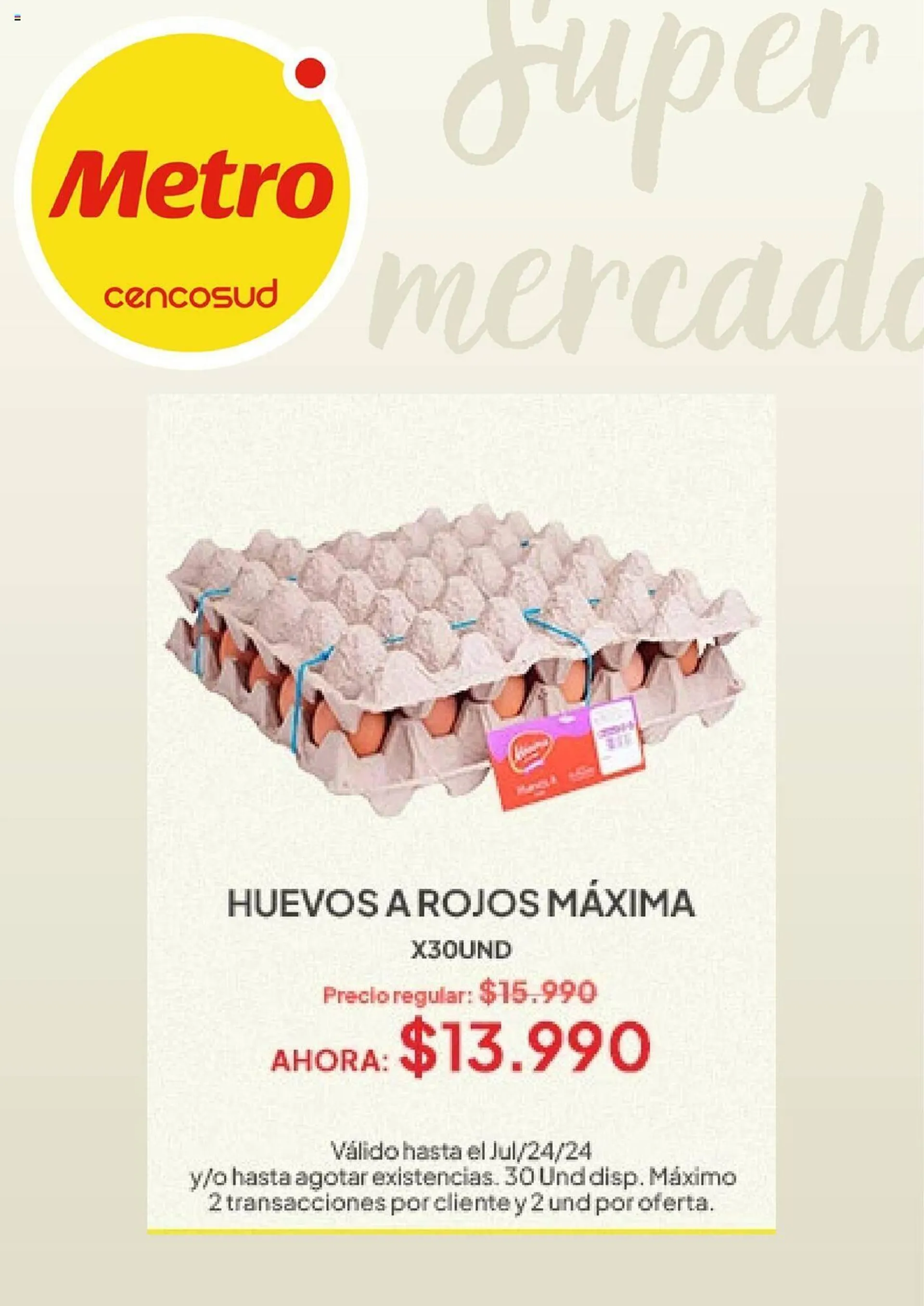 Catalogo de Catálogo Metro 22 de julio al 24 de julio 2024 - Pag 3