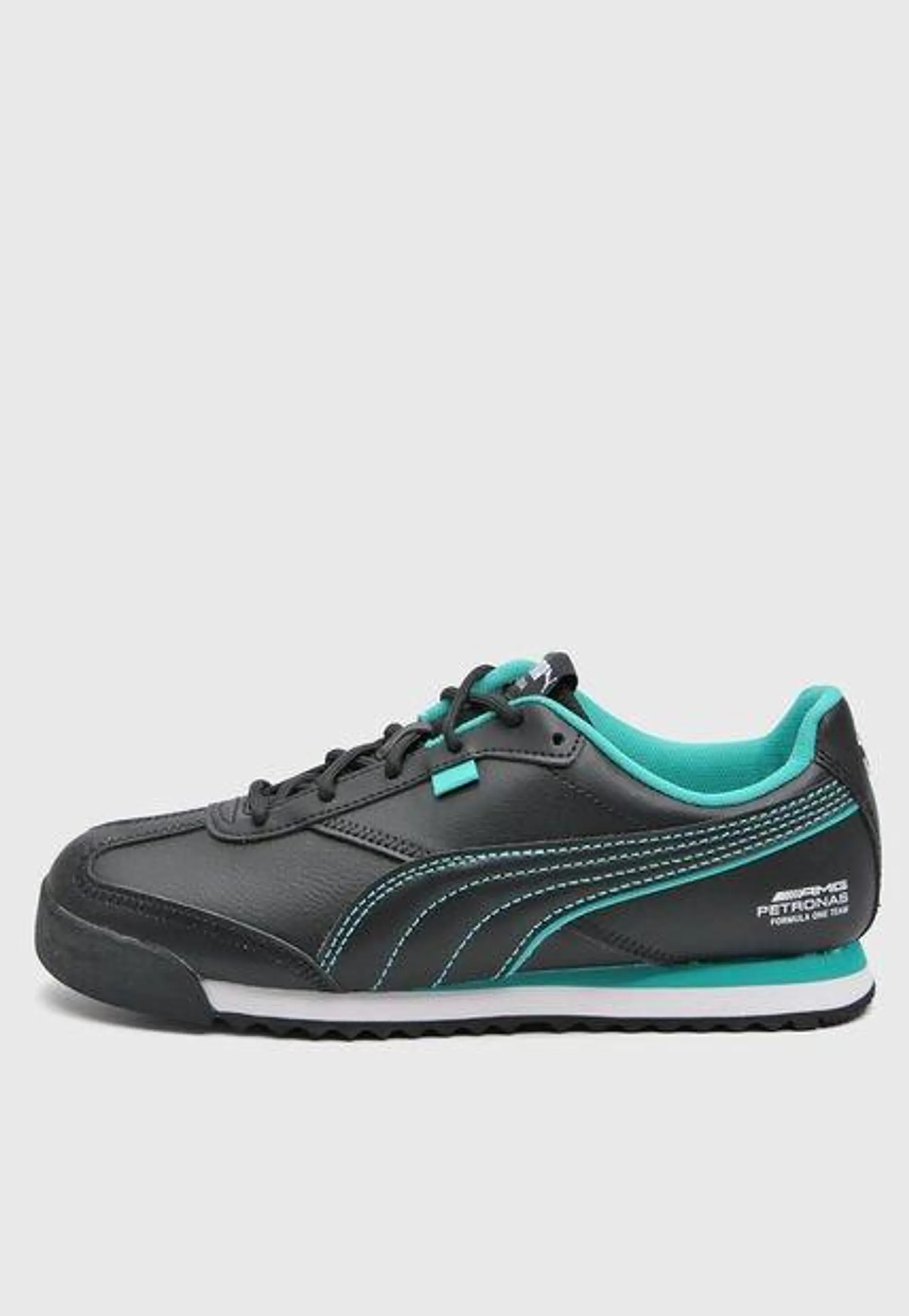 Tenis Lifestyle Negro-Turquesa PUMA Mercedes AMG Petronas Roma Via