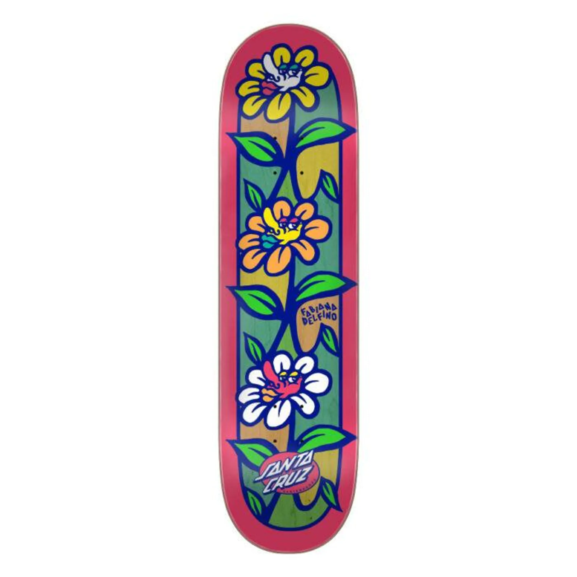 Tabla Santa Cruz Delfino Flower Crew VX 8.25