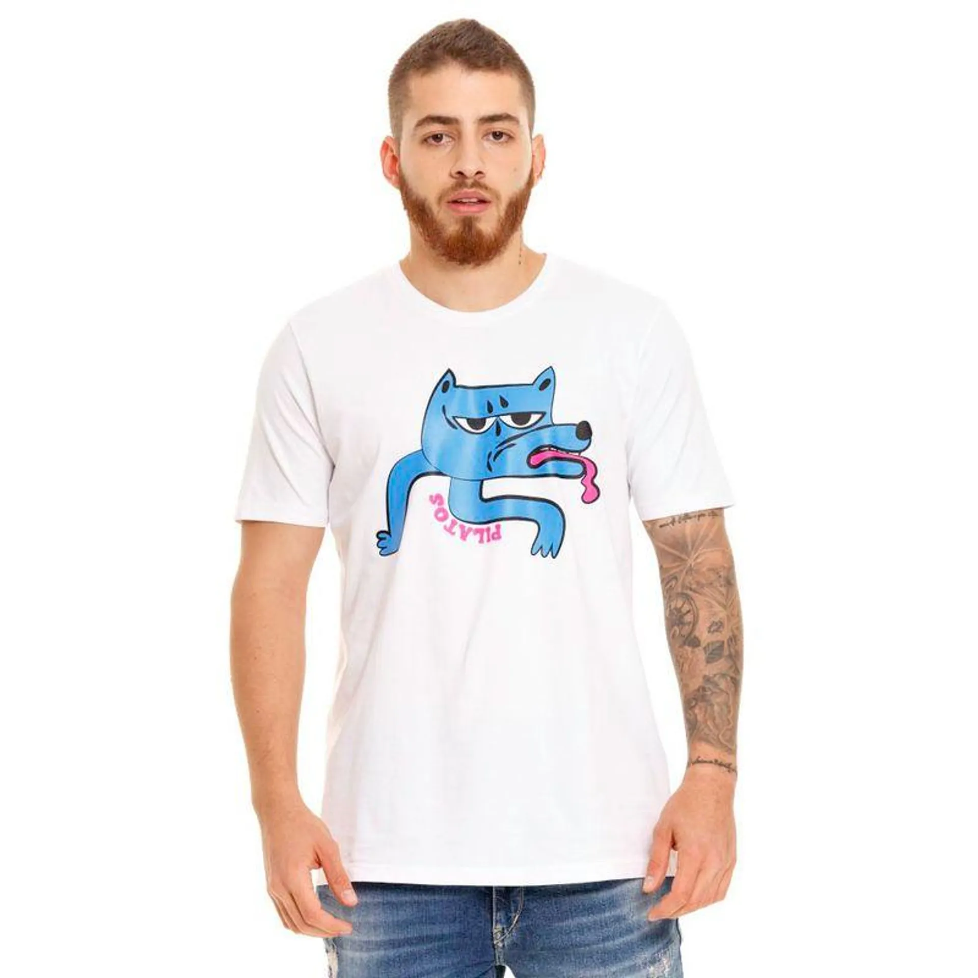 Camiseta Manga Corta Para Hombre Pilatos