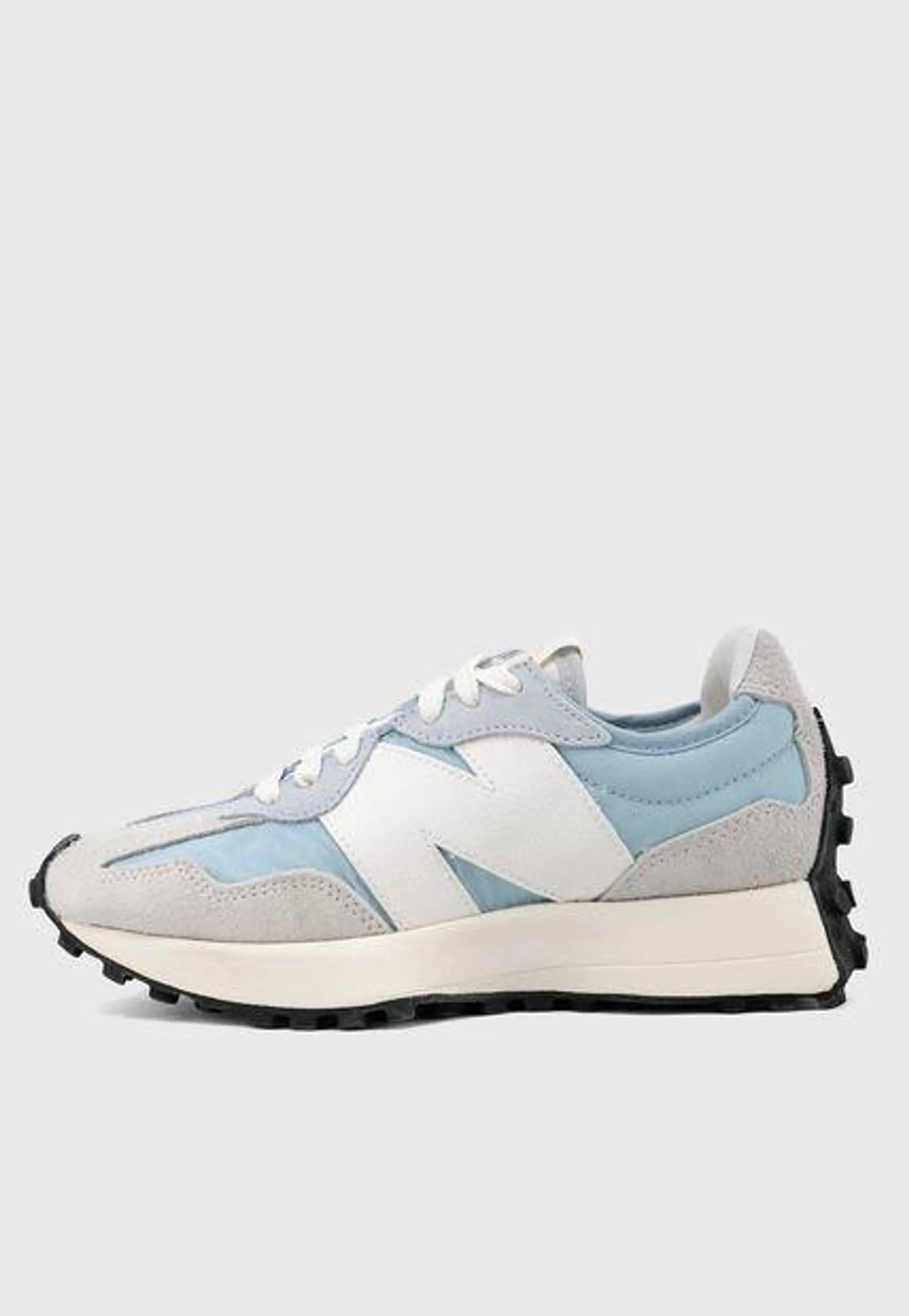 Tenis Lifestyle Azul Claro-Blanco-Gris new balance 327
