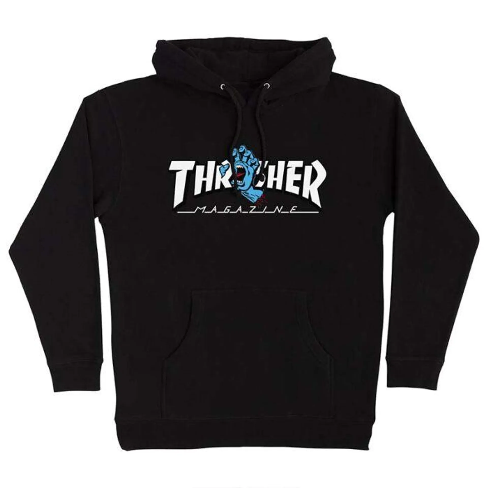 Buso Santa Cruz x Thrasher Screaming Logo Black