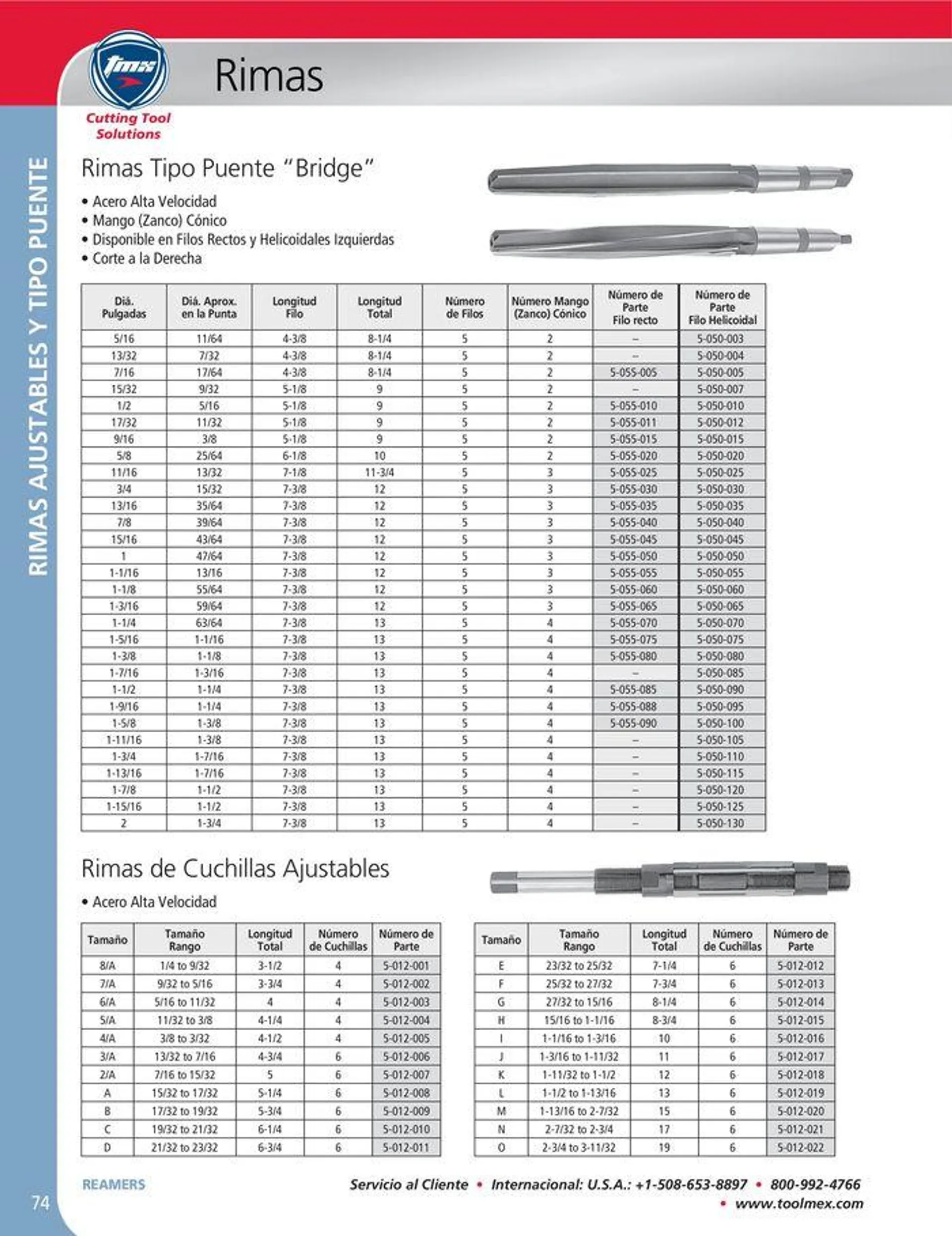 Catalogo de Cutting tool solution 15 de enero al 31 de diciembre 2024 - Pag 74