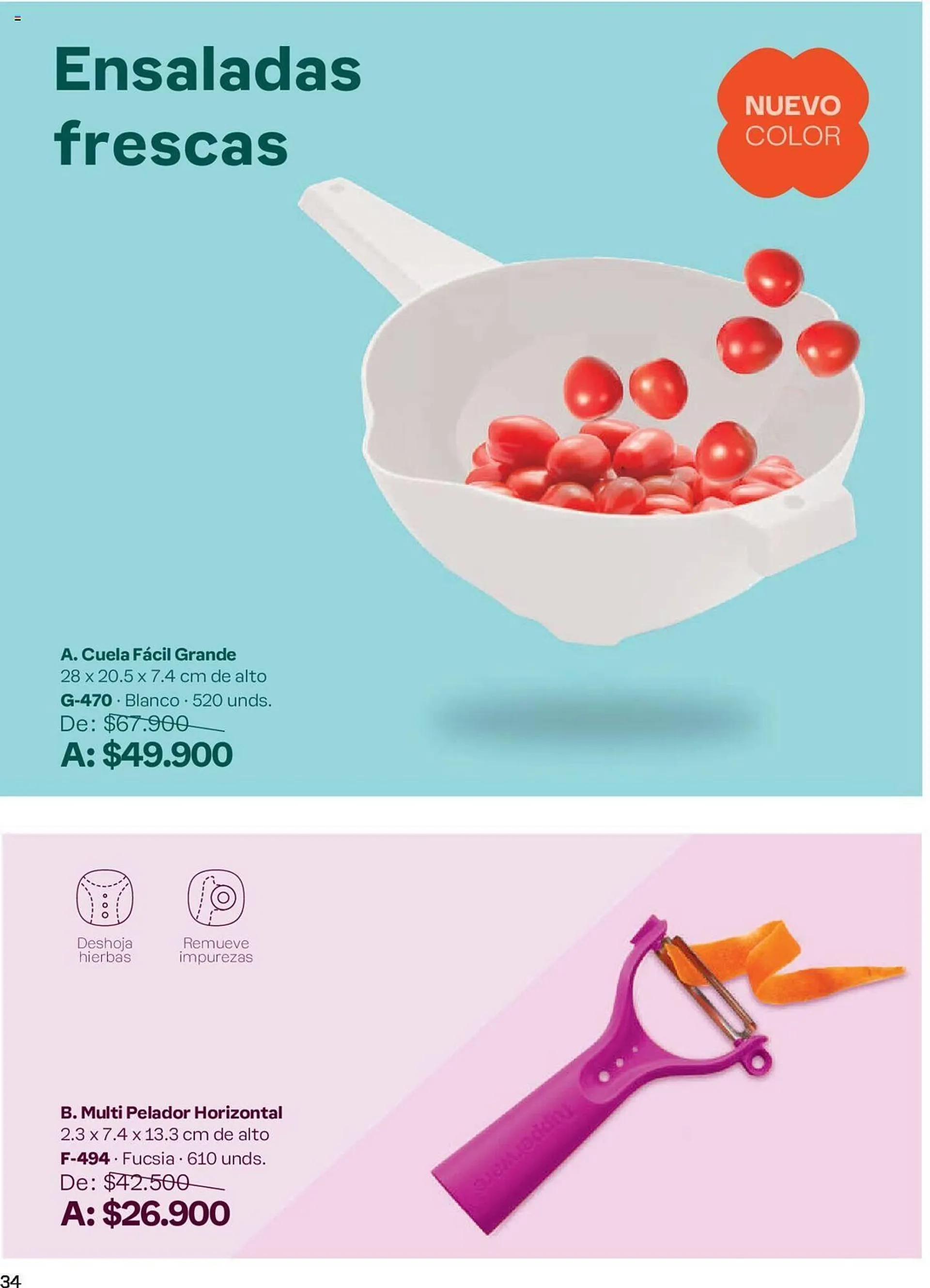 Catalogo de Catálogo Tupperware 14 de junio al 11 de julio 2024 - Pag 34