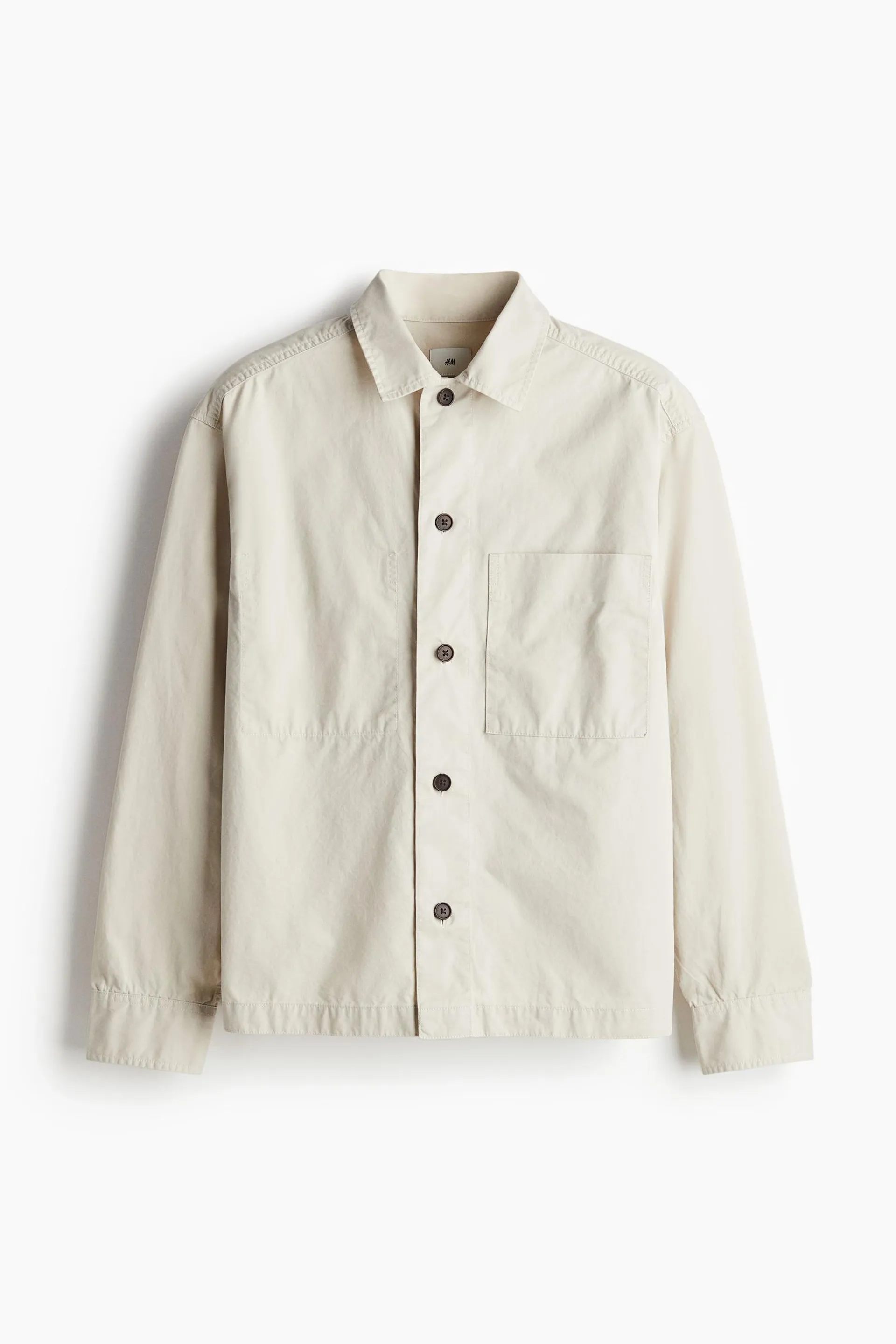 Sobrecamisa Regular Fit en sarga - H&M Colombia | Moda online, ropa de Mujer, Hombre, Bebé y  Niños | H&M CO