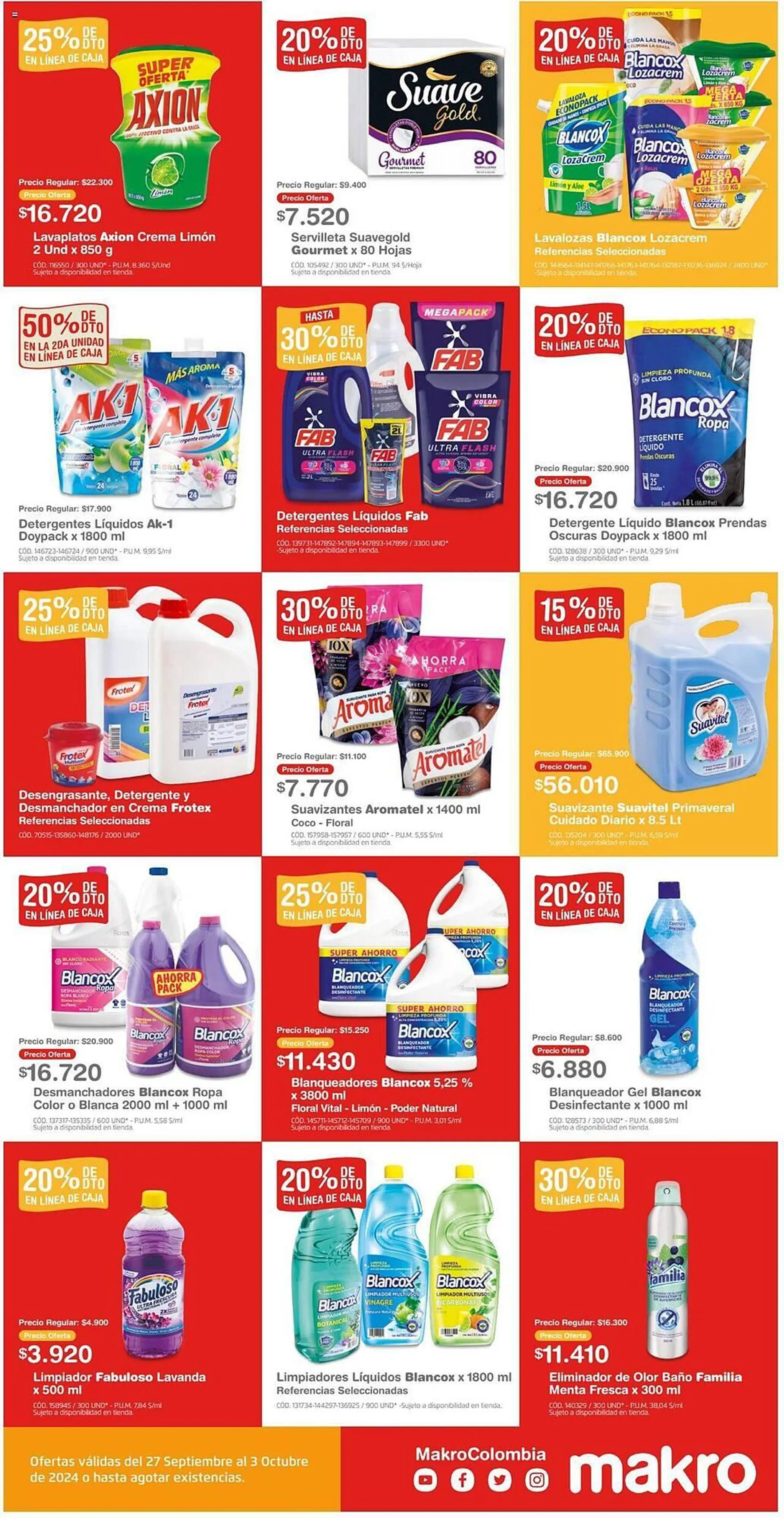 Catalogo de Catálogo Makro 27 de septiembre al 3 de octubre 2024 - Pag 13