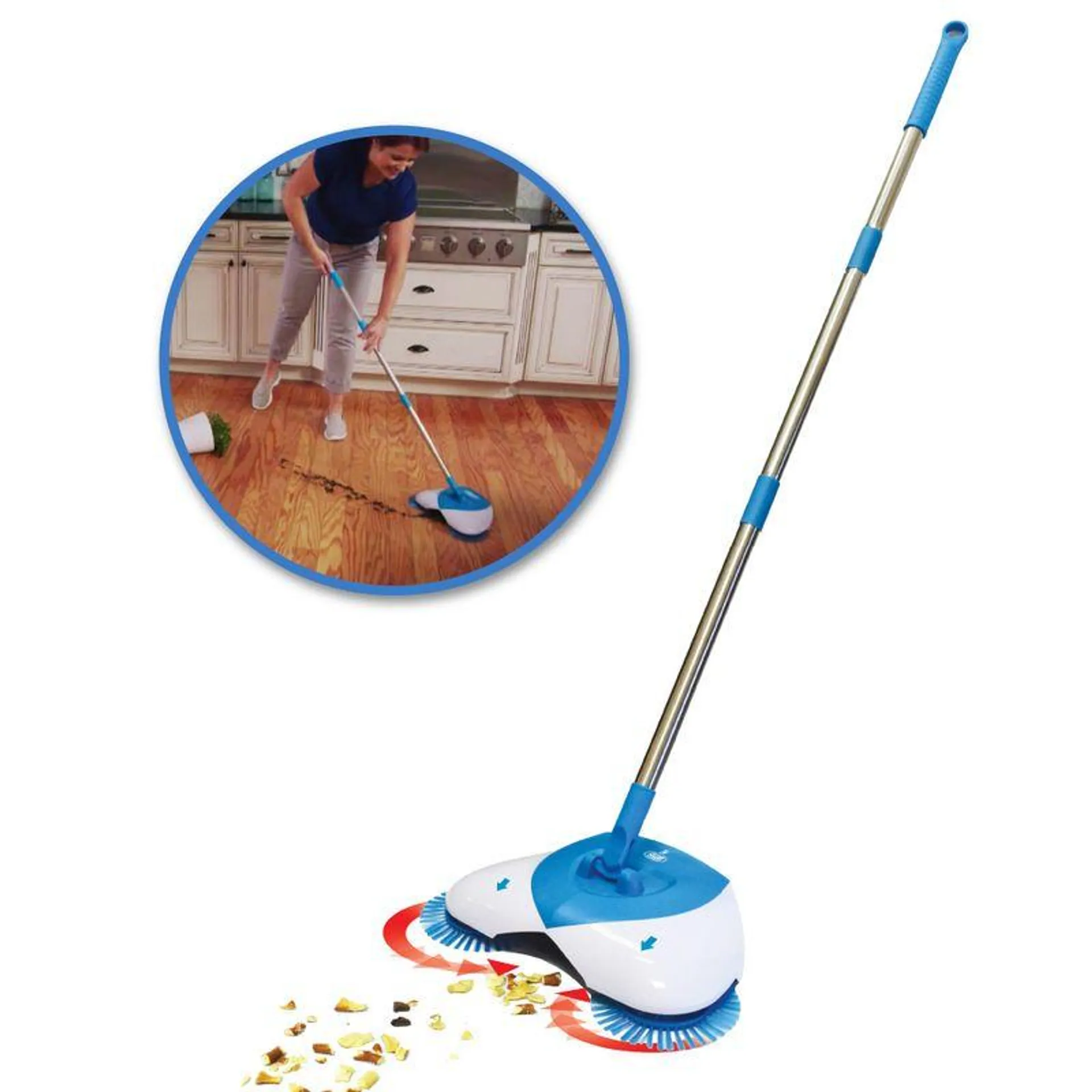 Barredora Hurricane Spin Broom