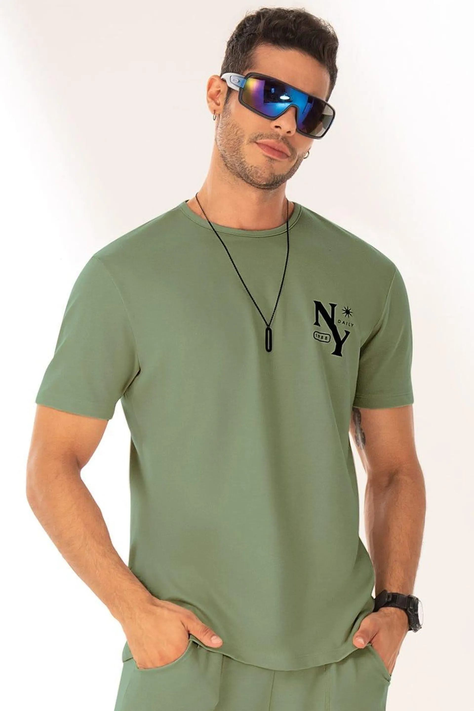 CAMISETA MANGA CORTA Verde