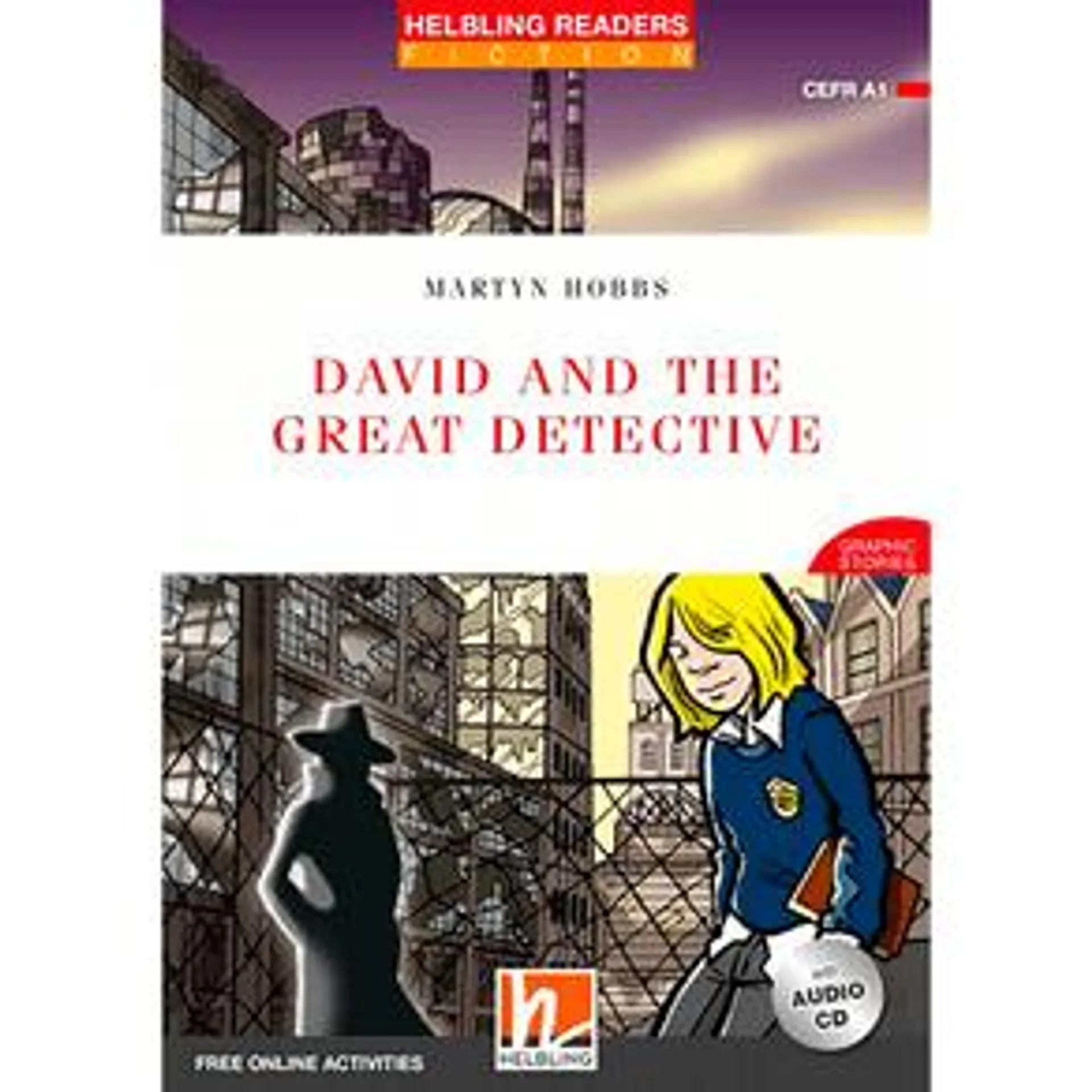 HR - David and the Great Detective Book with Audio CD and Online Access Code