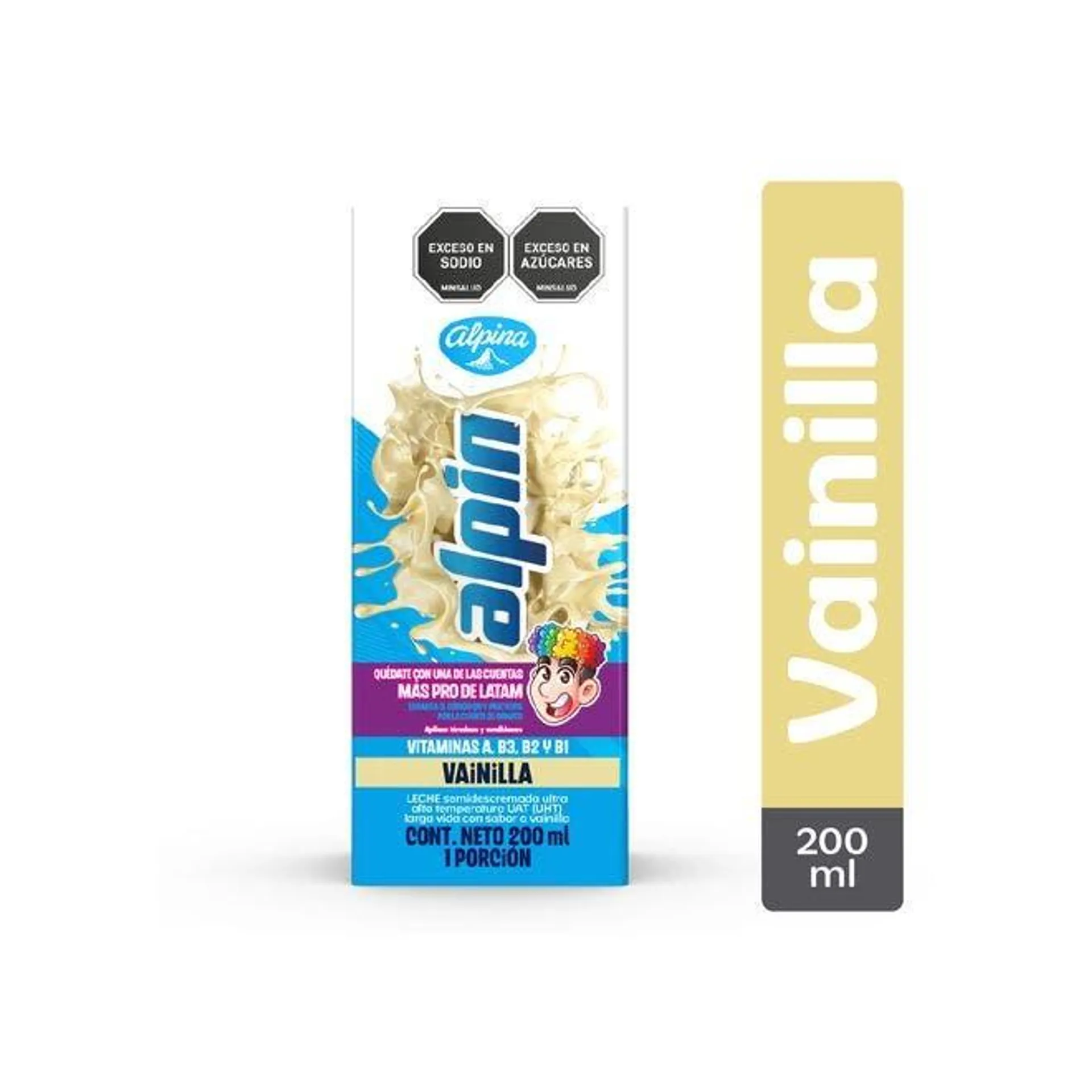 Alpin Vainilla Caja 200 ml