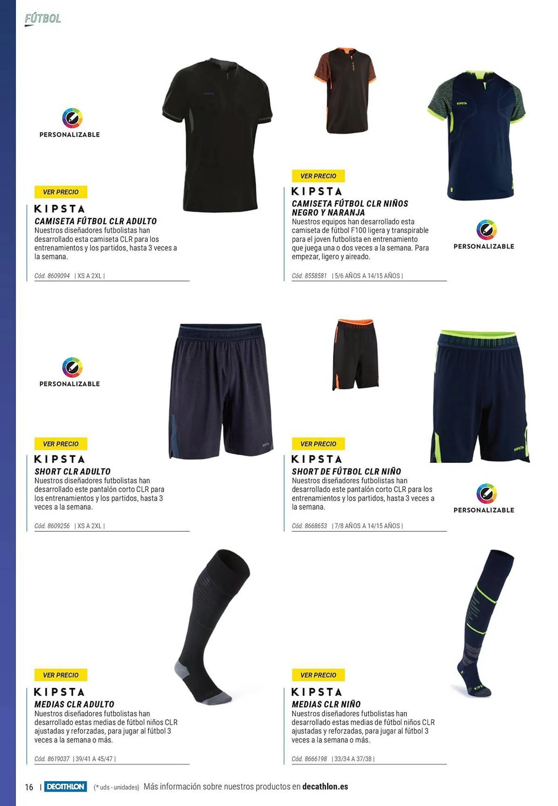 Catalogo de Catálogo Decathlon 9 de abril al 31 de diciembre 2024 - Pag 16