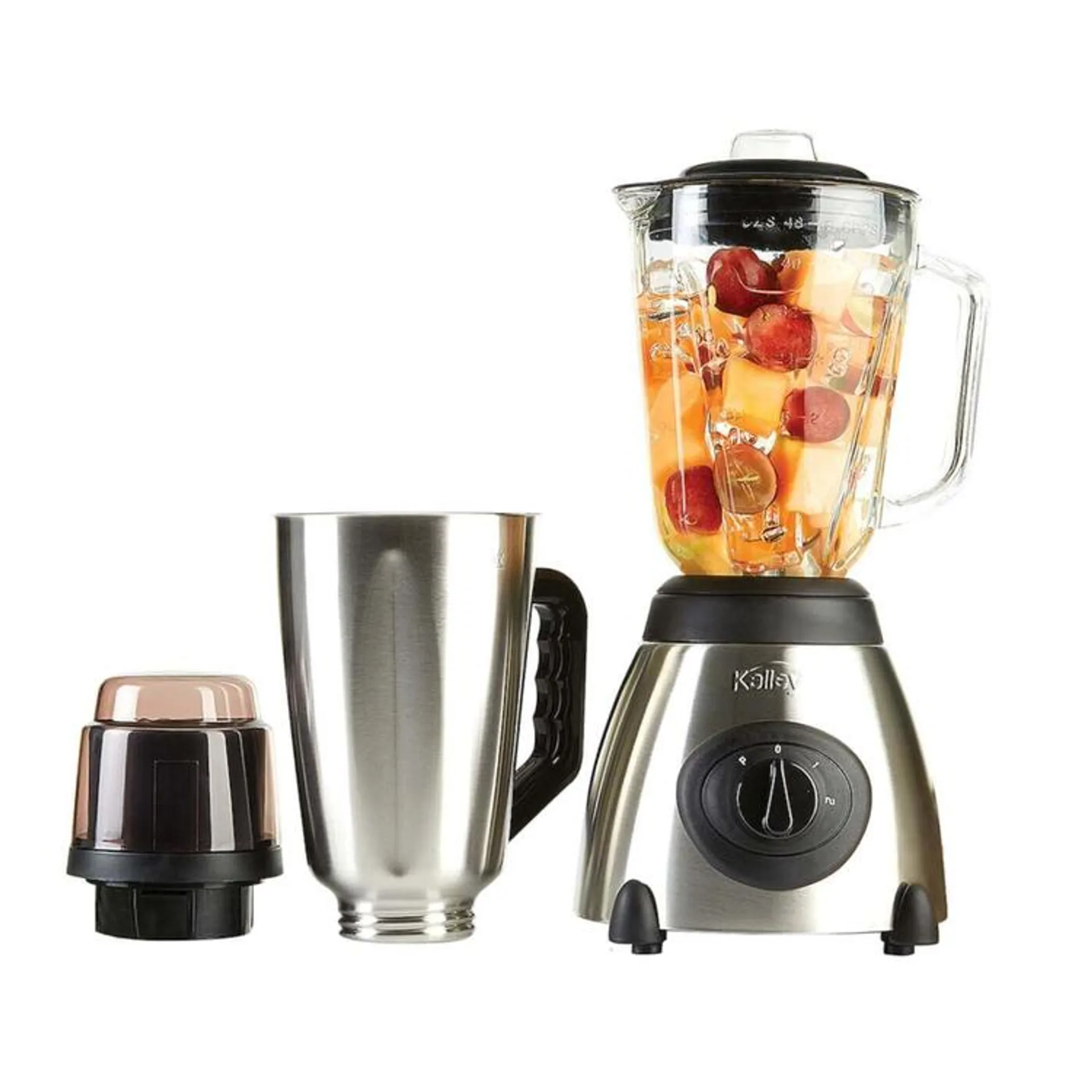 Licuadora KALLEY K-B15MAV acero inoxidable