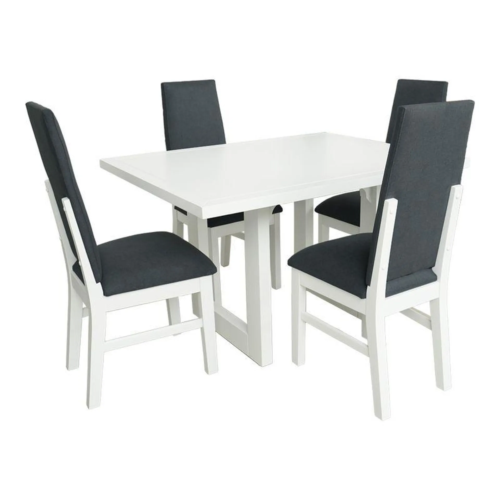 COMEDOR IBG LONDON 4 PUESTOS BLANCO GRIS