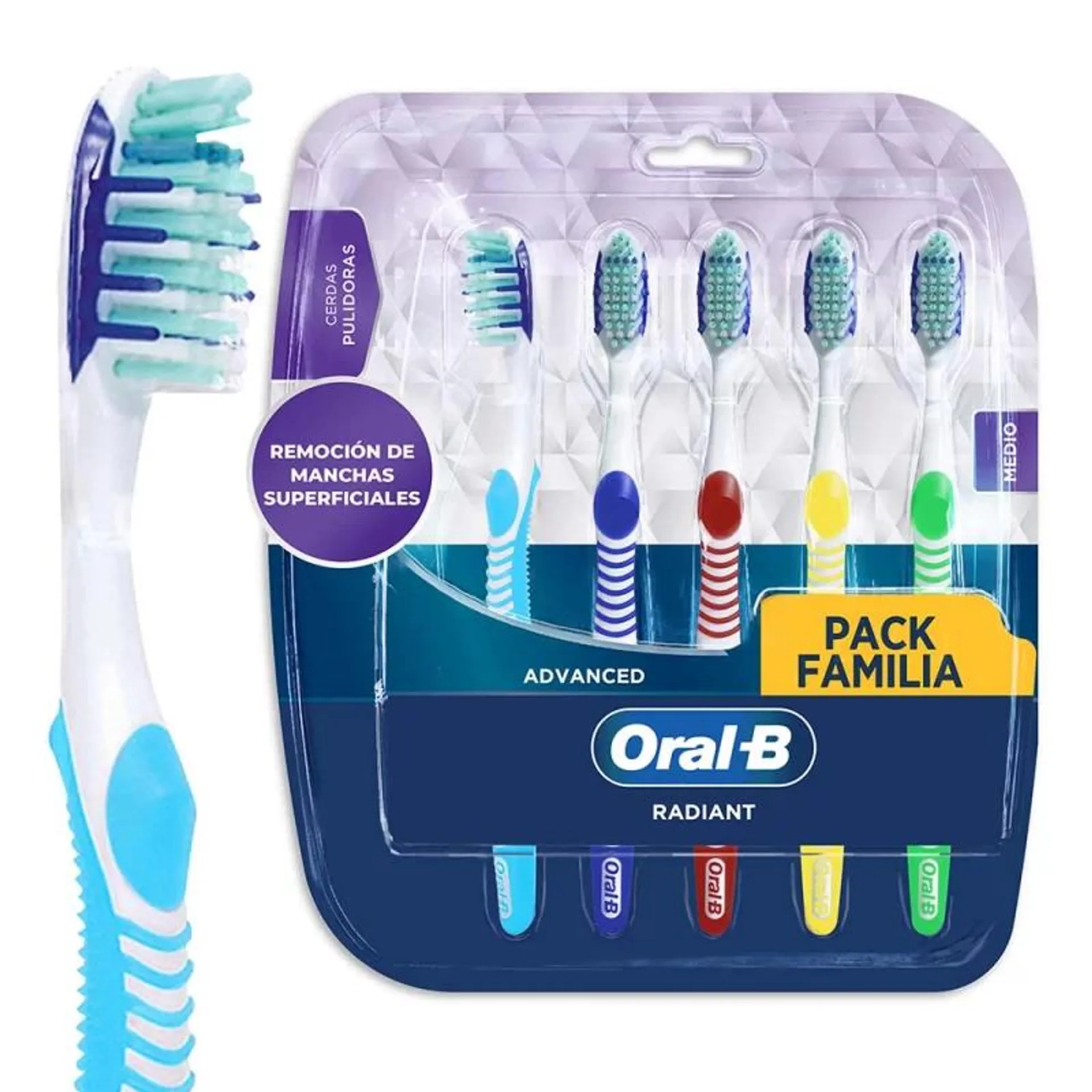 Cepillo Oral B Pack X5 3D White