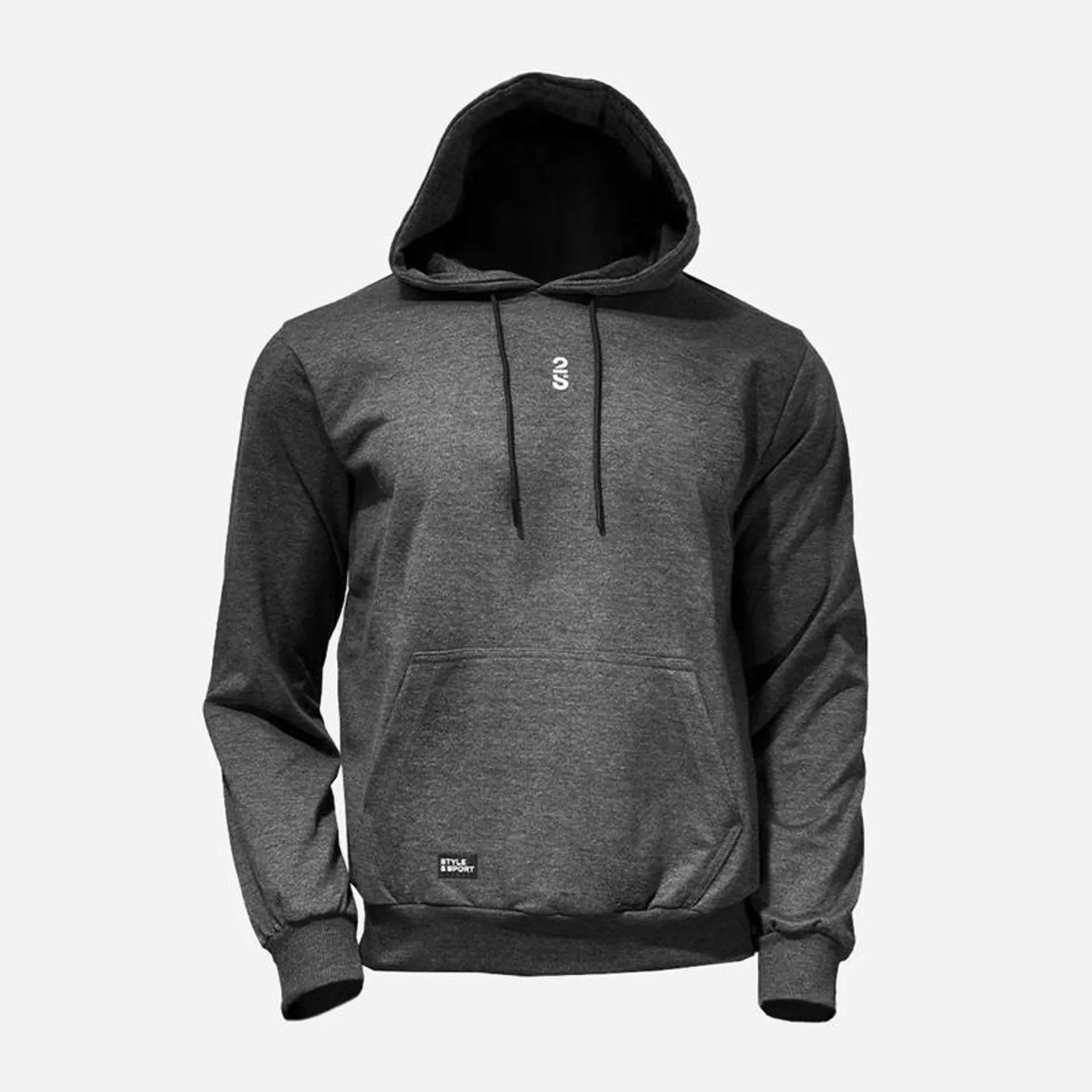 BUZO 2S HOODIE COCUY M DARK GRAY HOMBRE