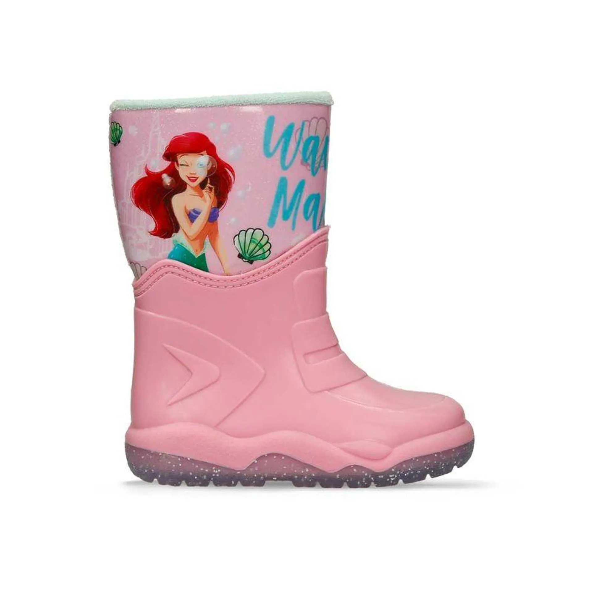 Botas De Lluvia Rosado-Azul Cielo Licenses Disney Jorjelina L Niña