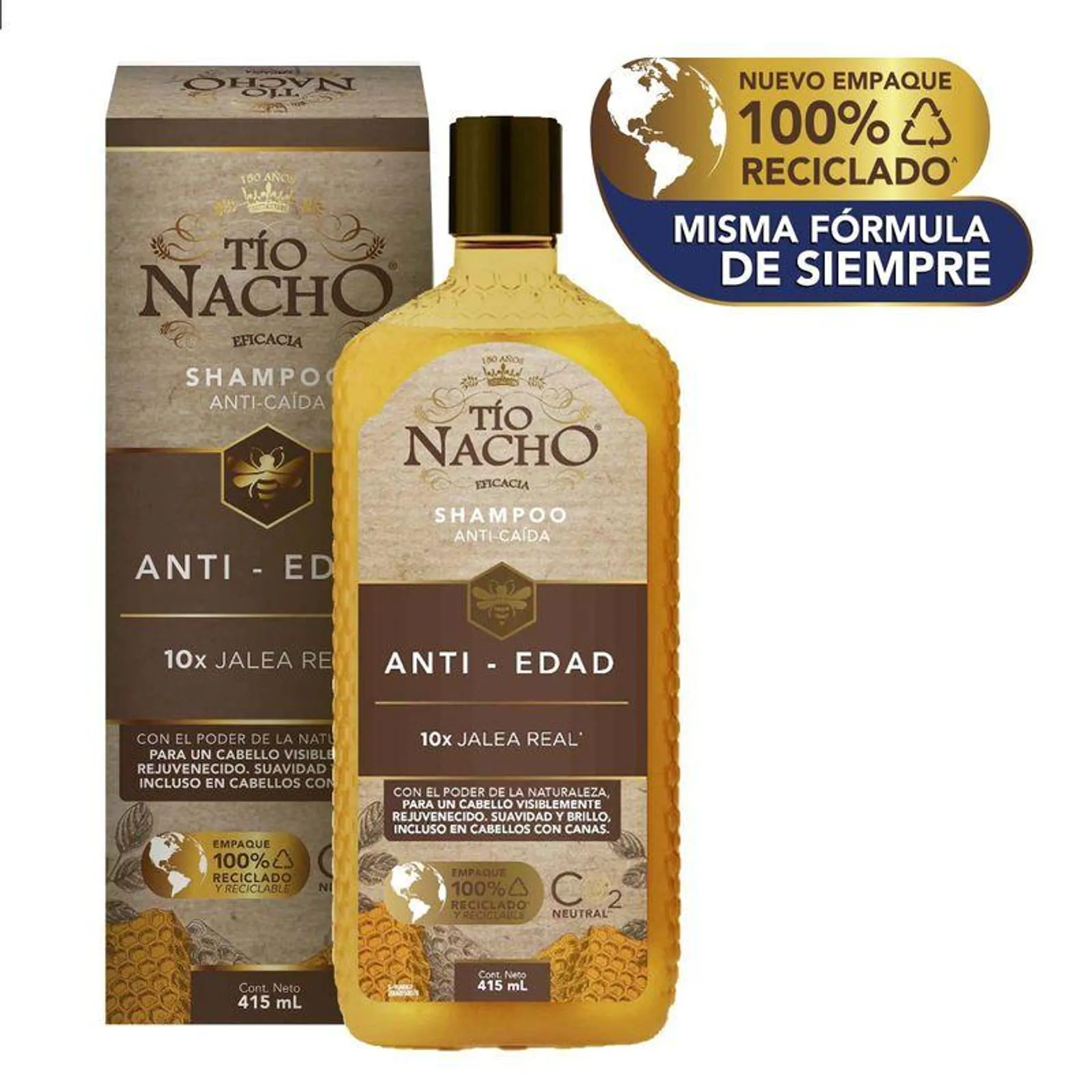 Tio Nacho Shampoo Jalea Real 415 Ml