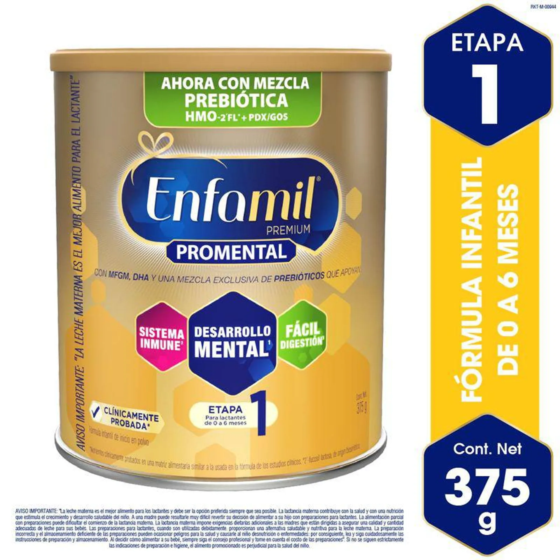 Formula Infantil Enfamil Premium Promental Etapa 1 Lata X 375 Gr