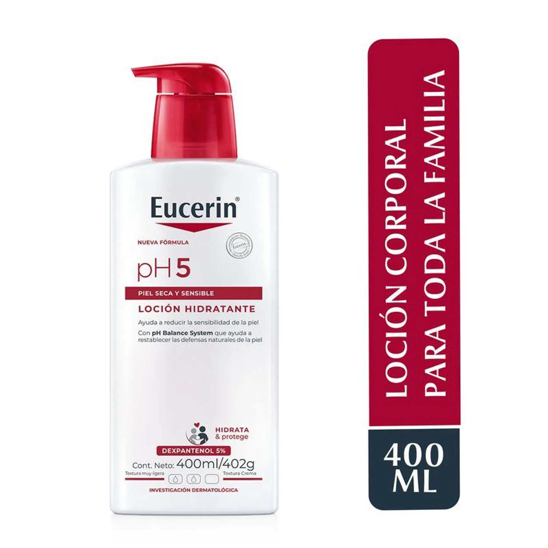 Locion Eucerin Ph5 Frasco X 400 Ml