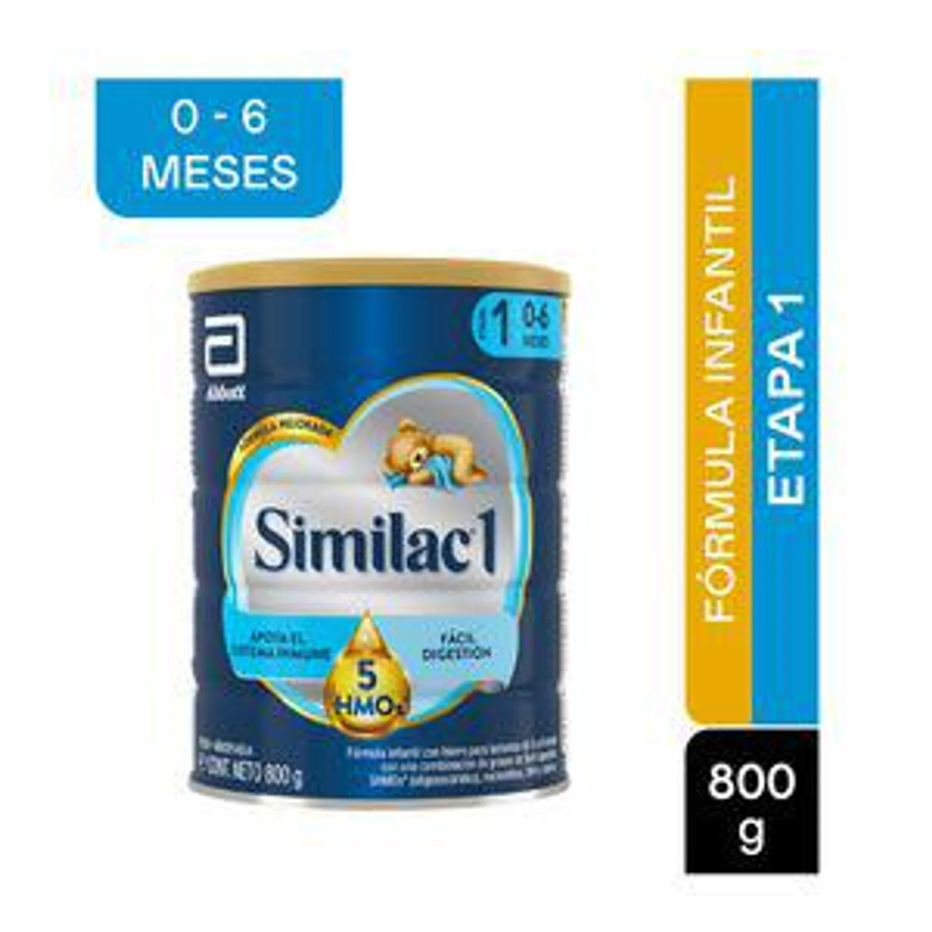 Formula Infantil Similac 1 Lata X 800 Gr