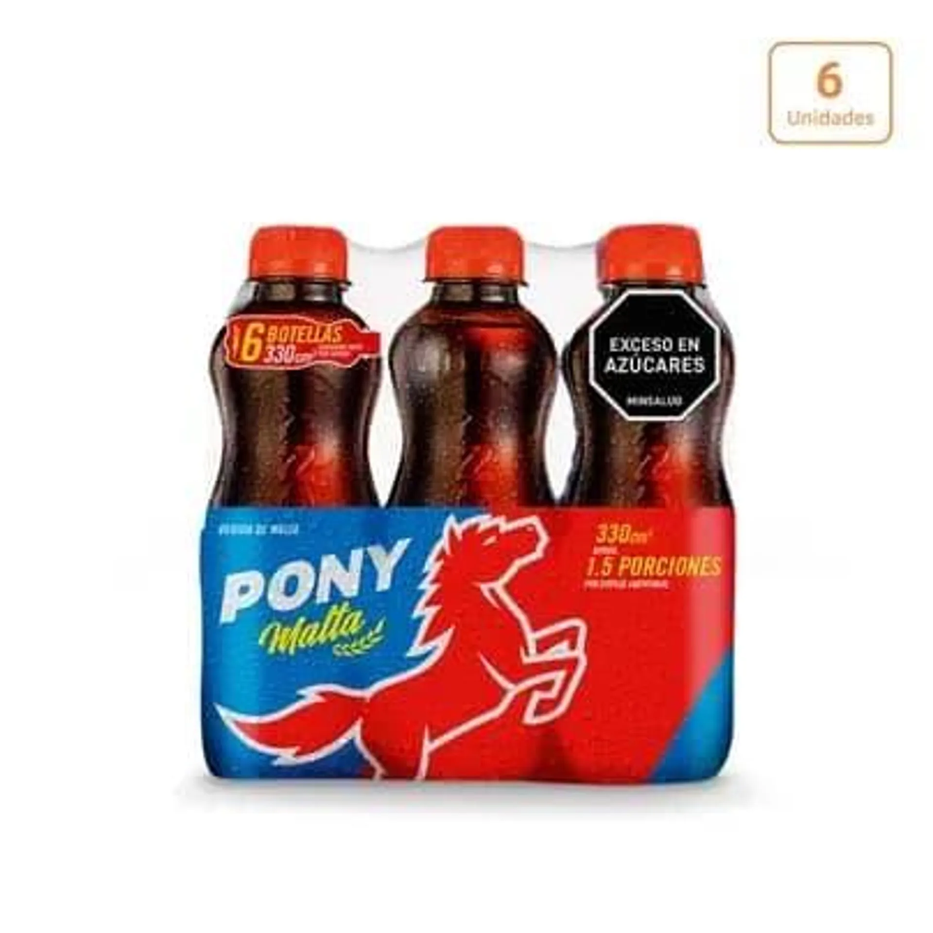 Pony Malta x 6 unds x 330ml c/u