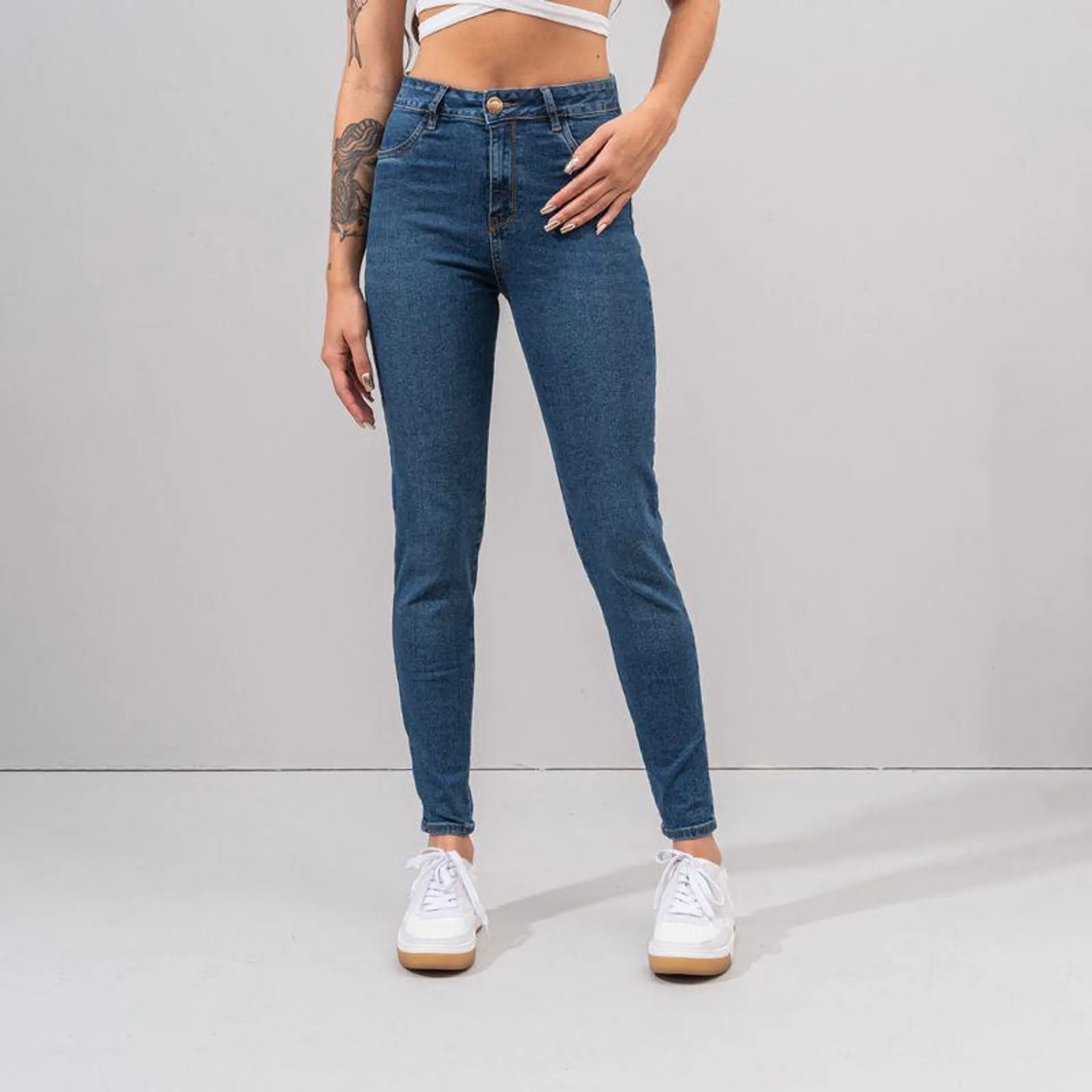 Jean Skinny Talle Alto Prove