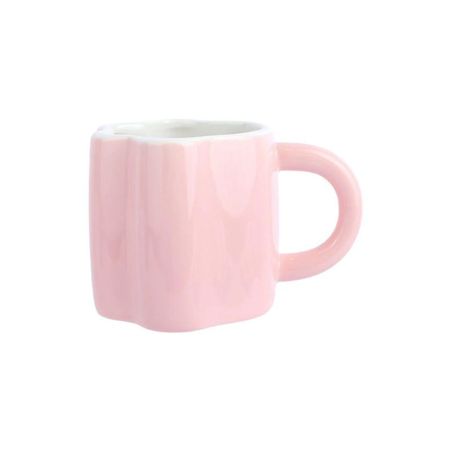 Taza Ceramica Serie Paw Paw Rosa 310Ml