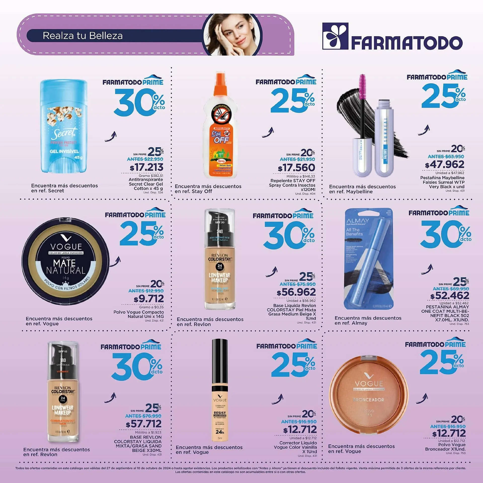 Catalogo de Catálogo FarmaTodo 27 de septiembre al 10 de octubre 2024 - Pag 2