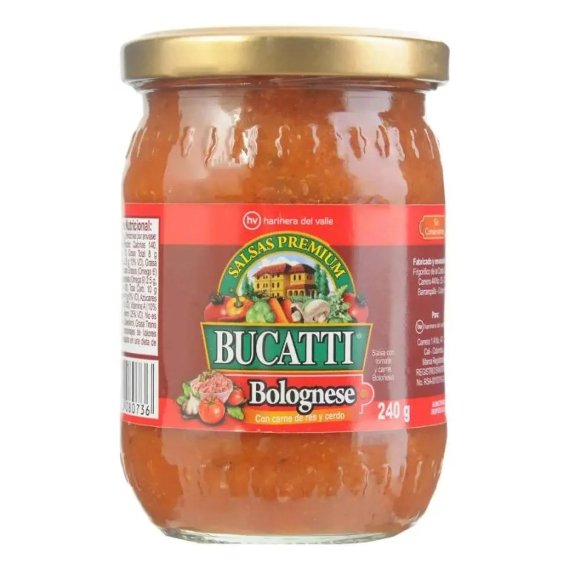 Salsa Bucatti Bolognesa x 240 g