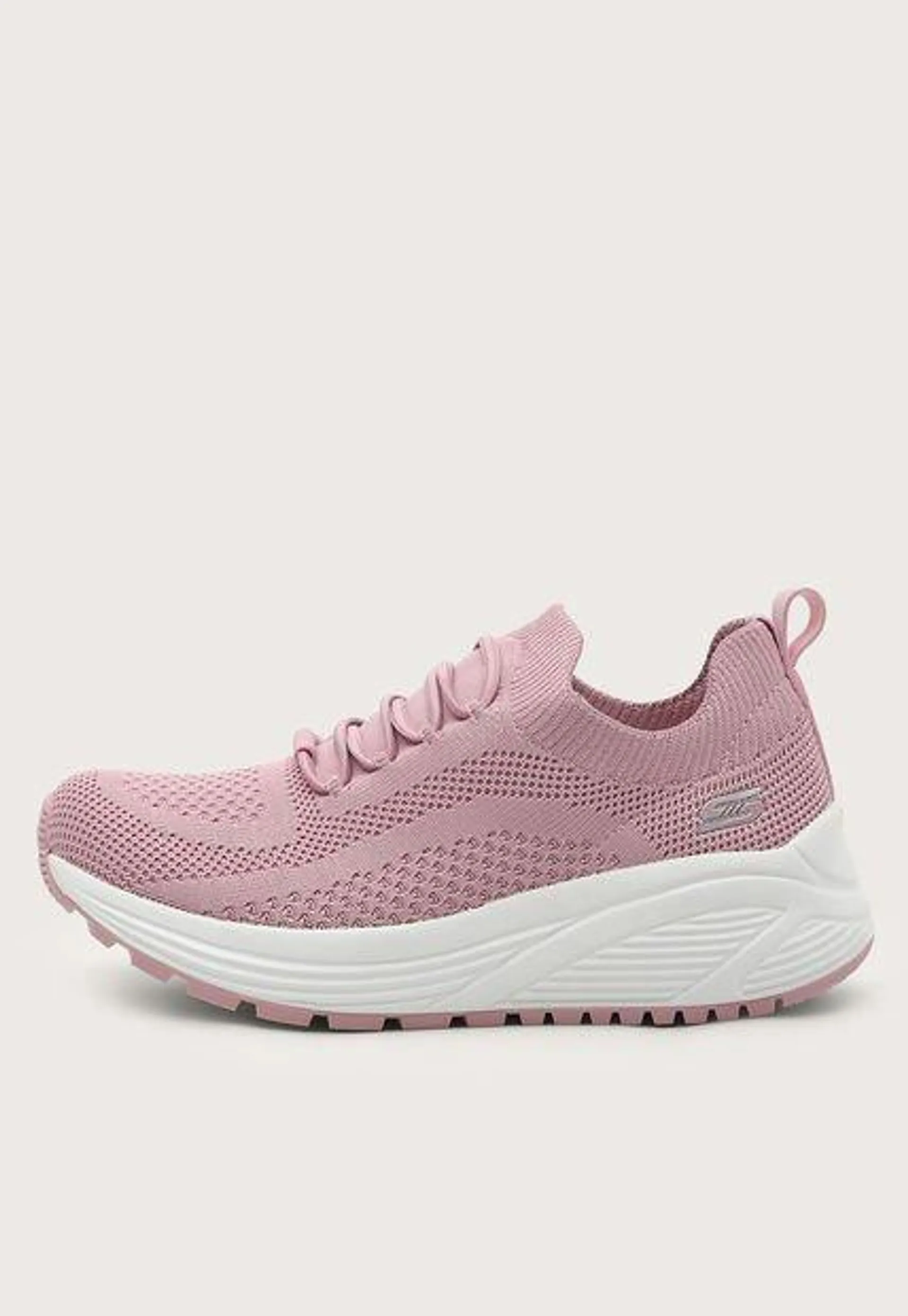 Tenis Lifestyle Rosa-Blanco Skechers BOBS Sport Sparrow 2.0 - Allegiance Crew