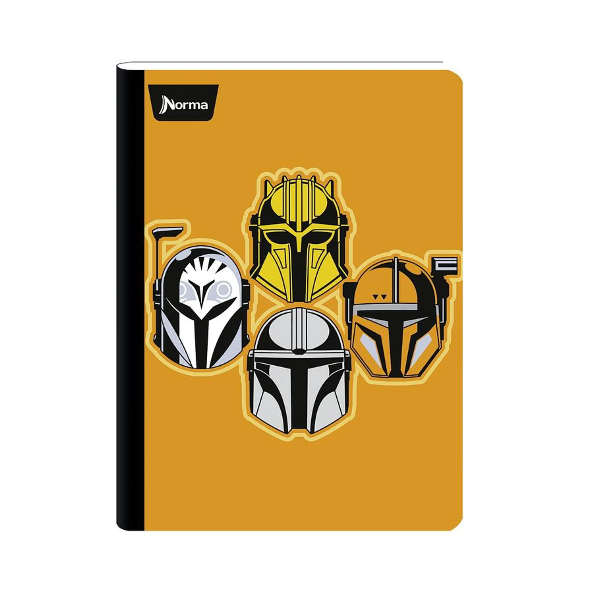 Cuaderno Cosido The Mandalorian 100 Hojas Cuadros